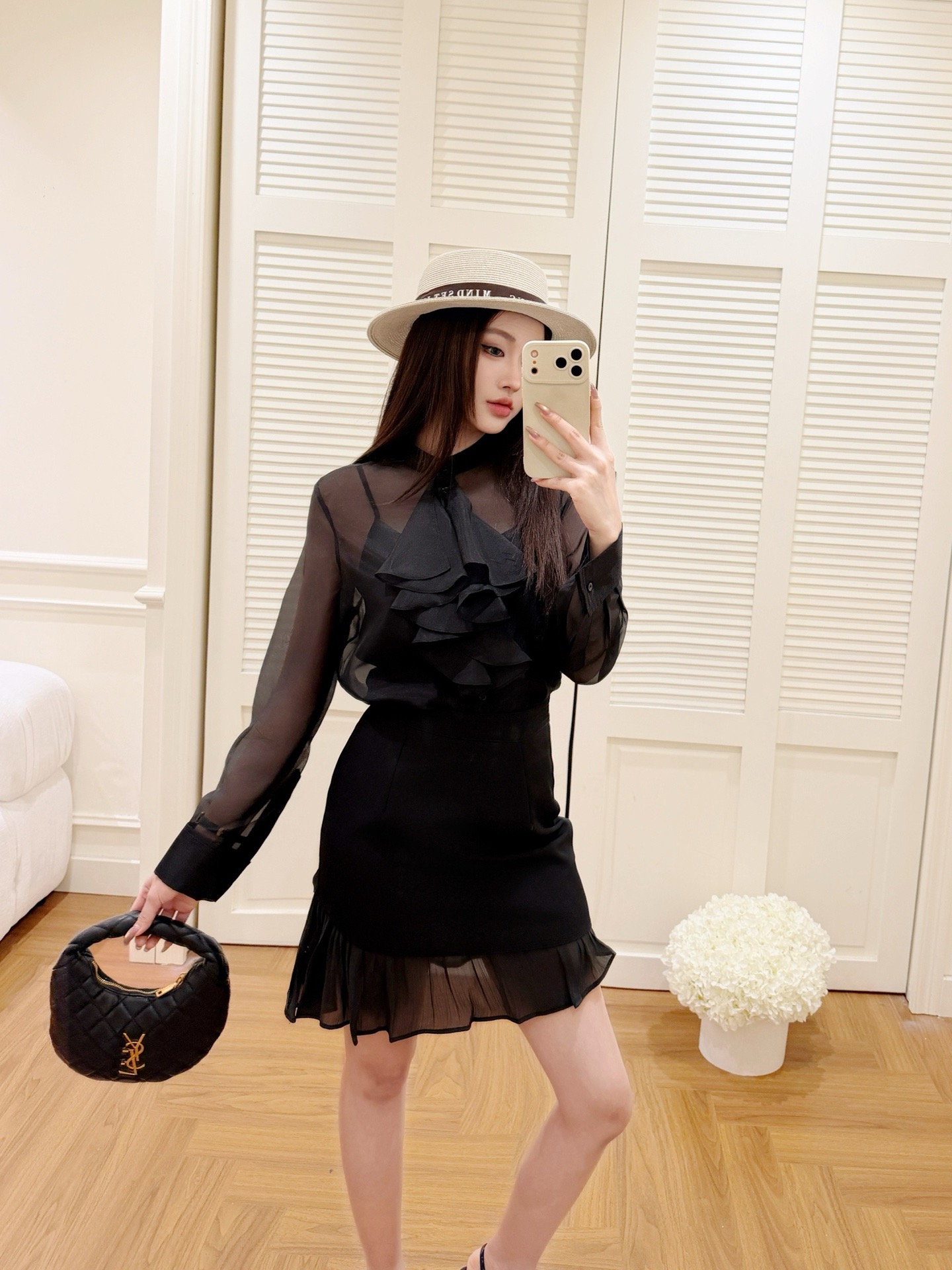 CD 26ss ruffle shirt