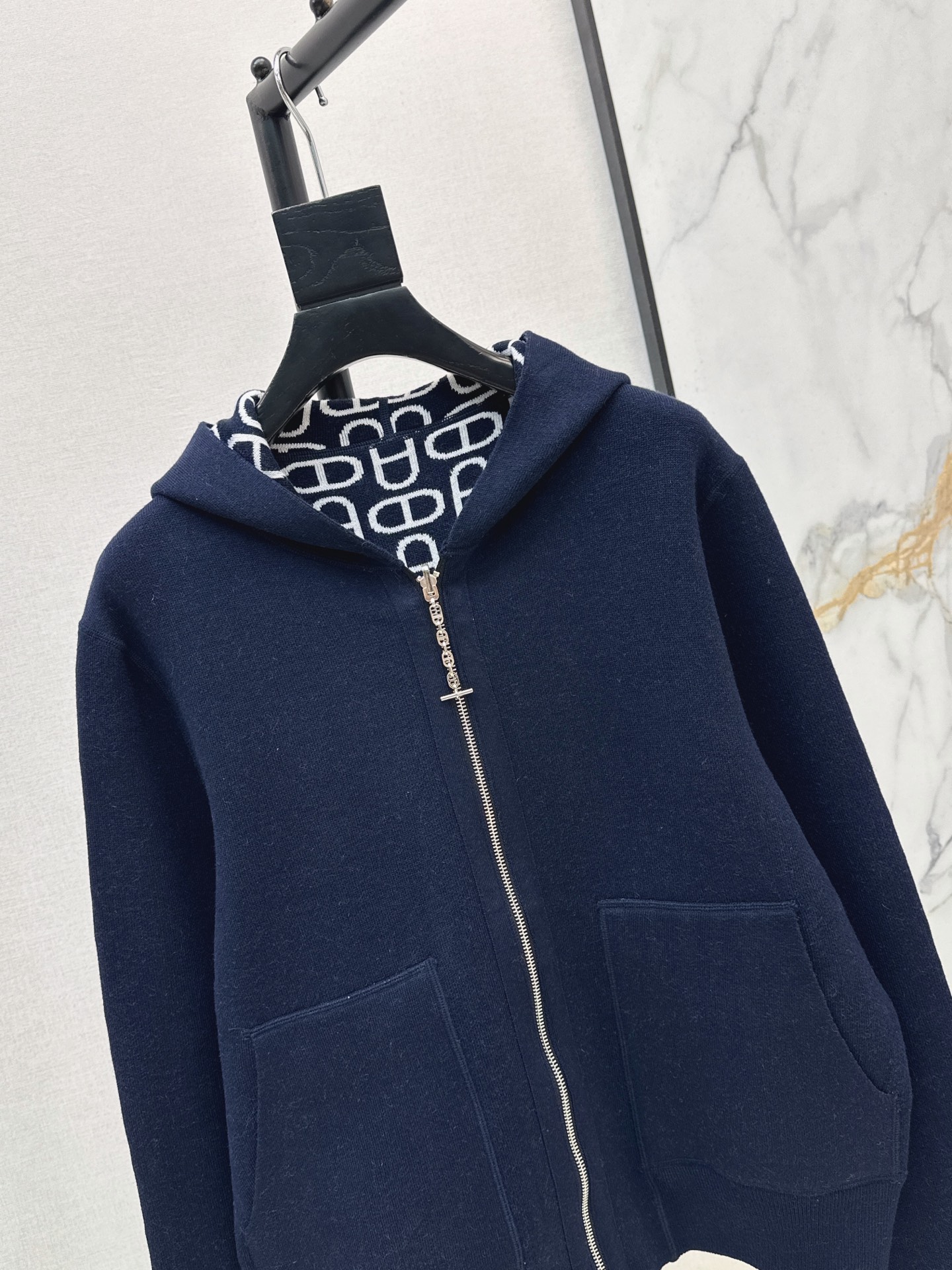 Her 26fw reversible zipper jacket