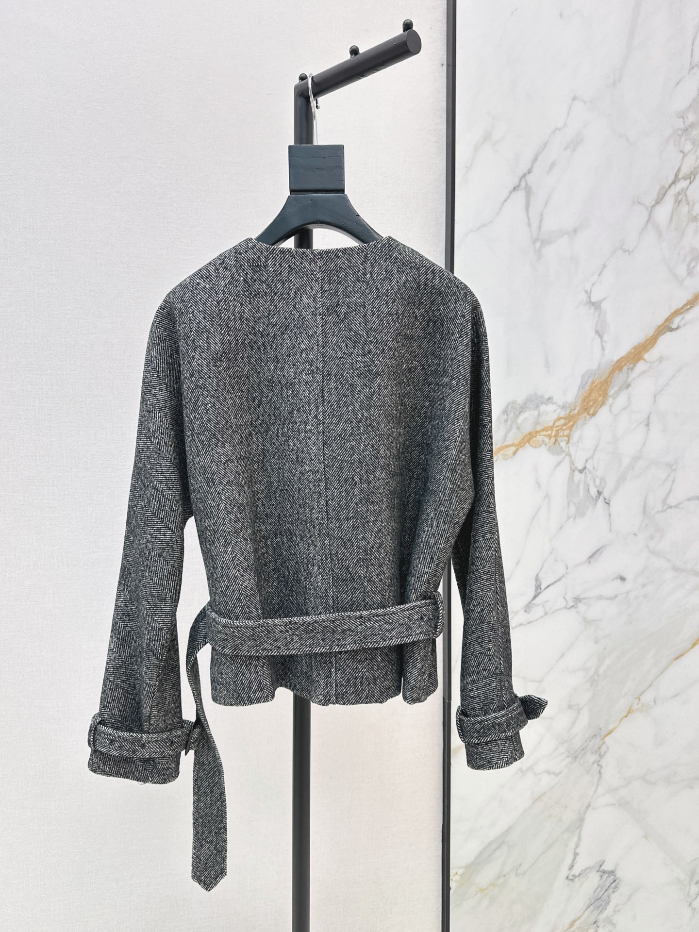 Alex 26fw belted jacket