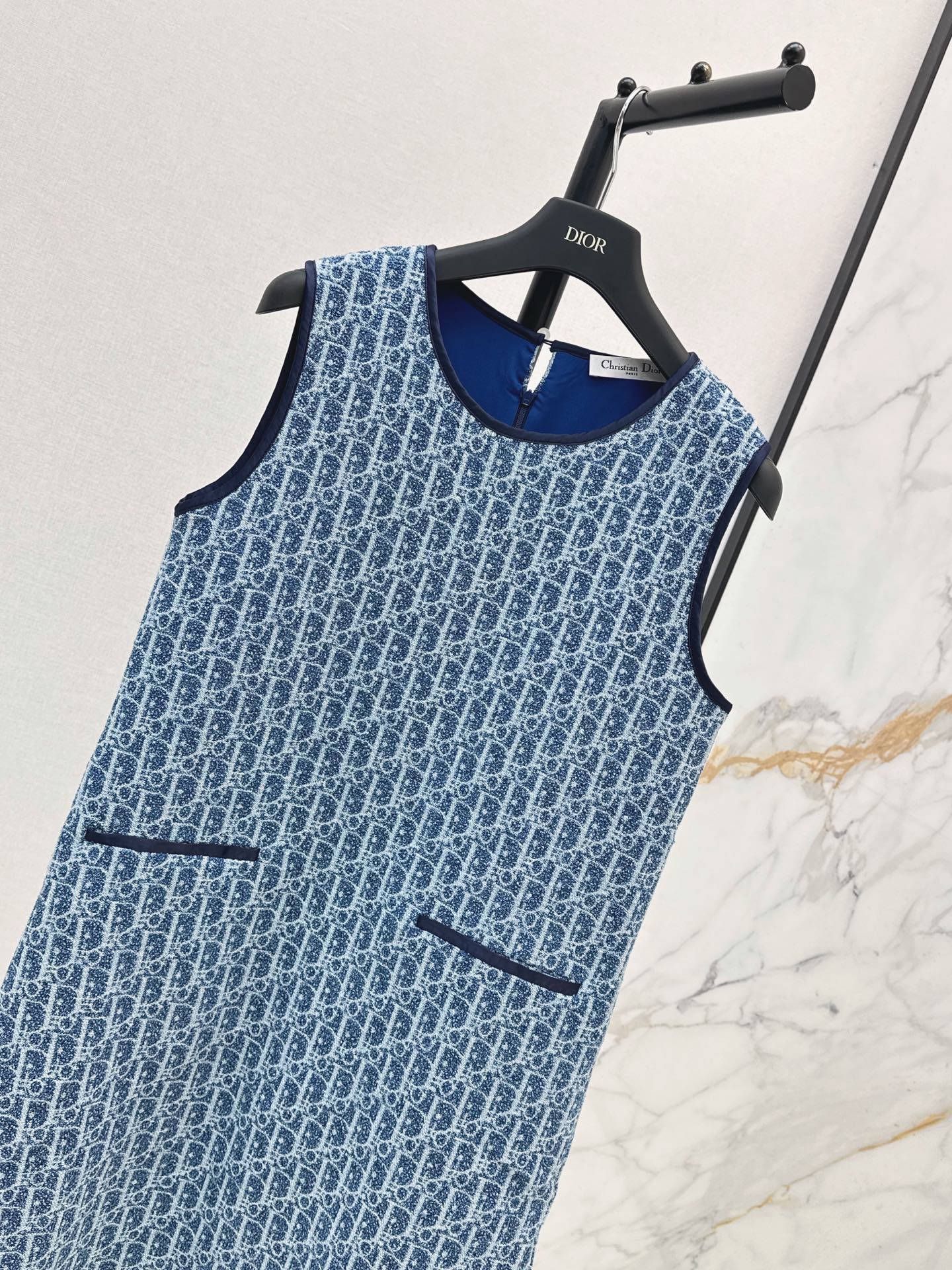 CD 26fw sleeveless denim dress