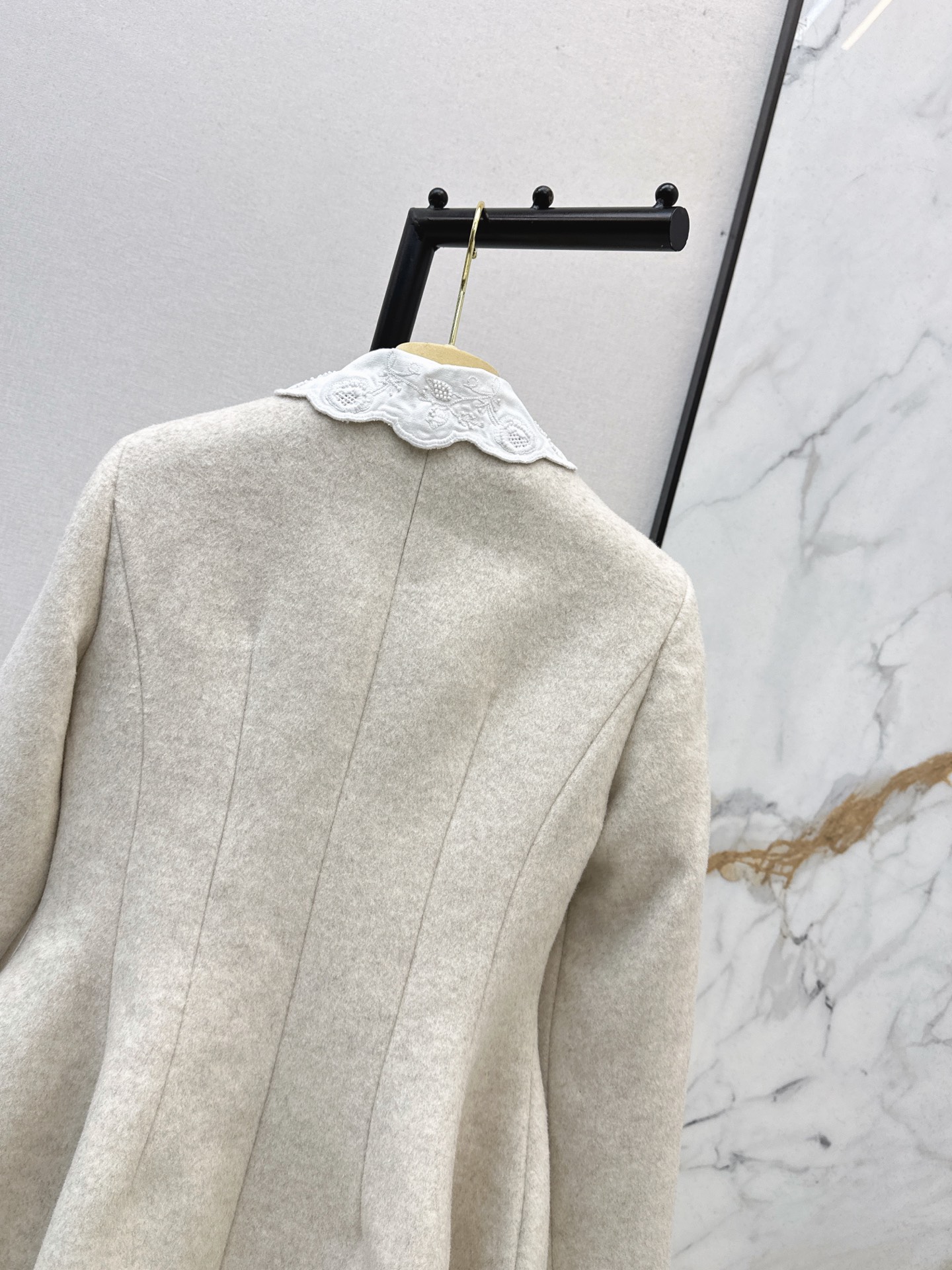 Miu 26fw woolen jacket dress