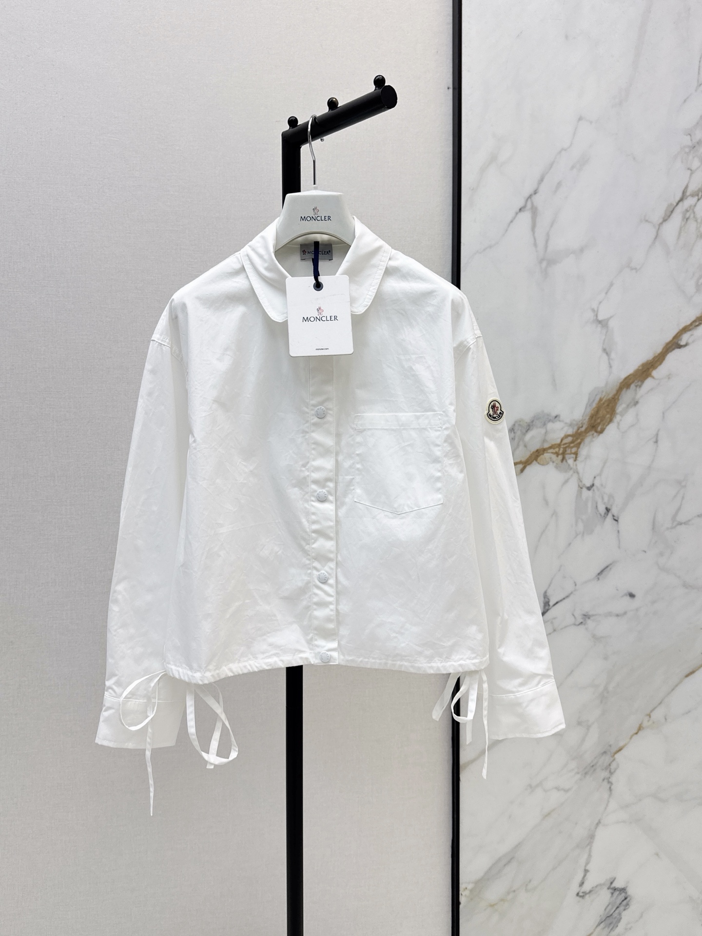 Monc 26fw drawstring jacket