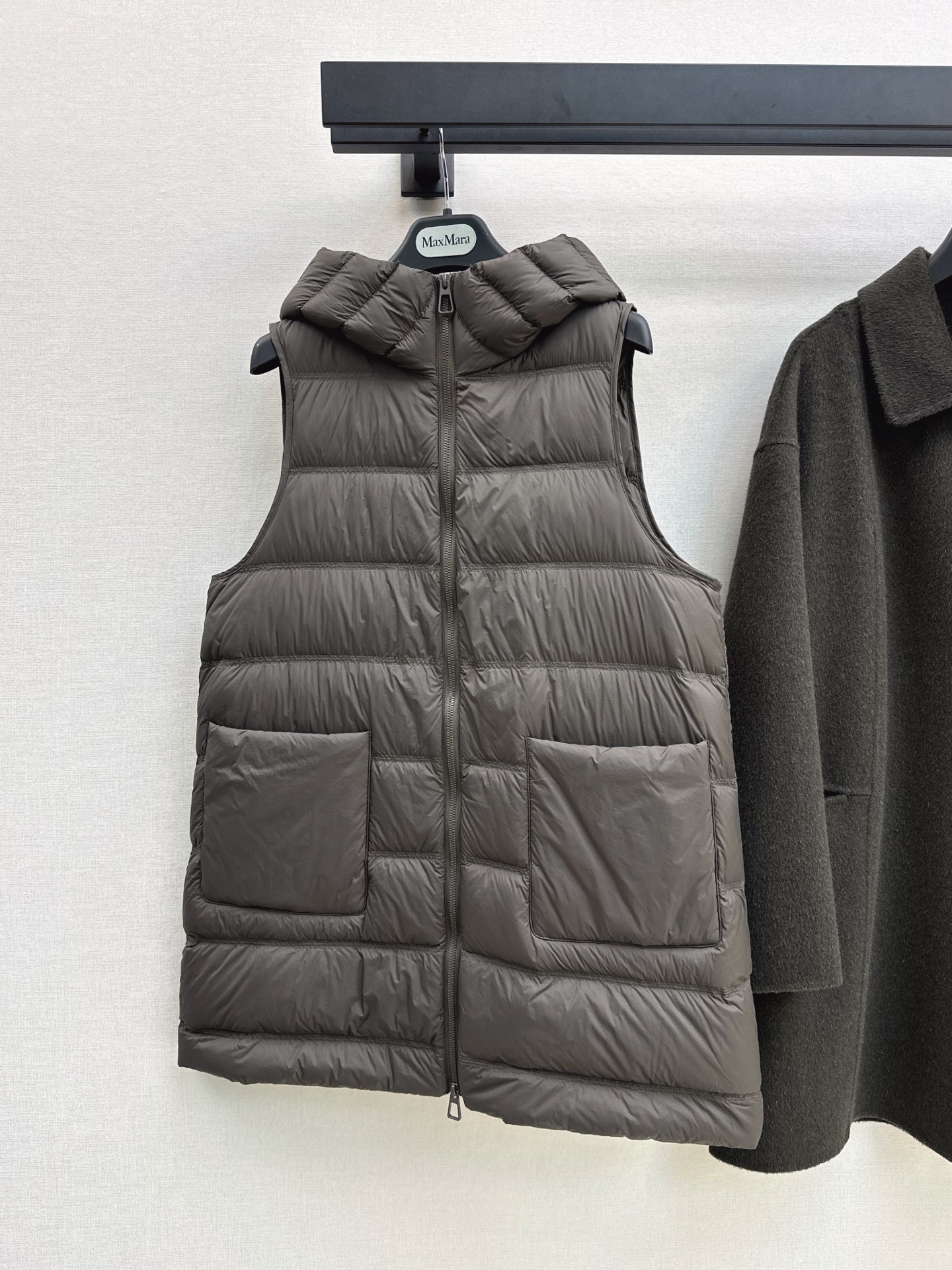 Max 26fw down vest woolen overcoats sets