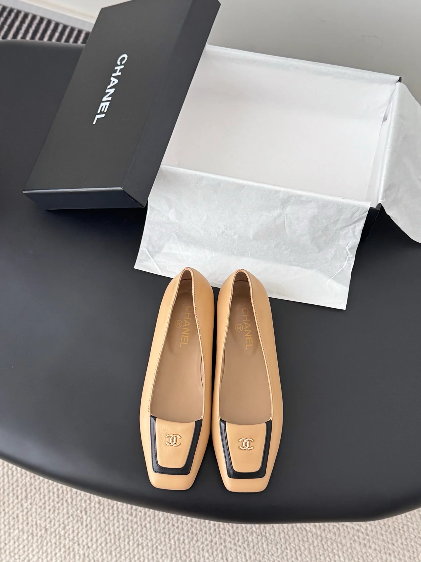 Chan 25fw mary jane flats