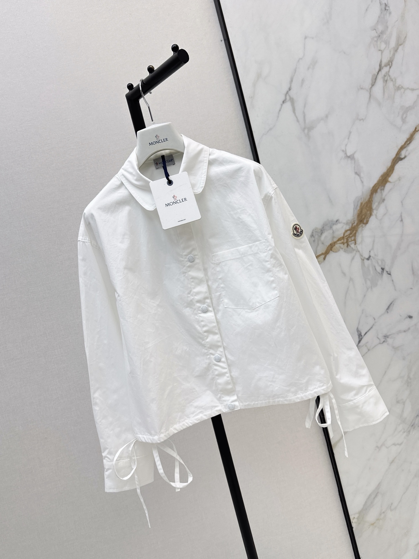 Monc 26fw drawstring jacket