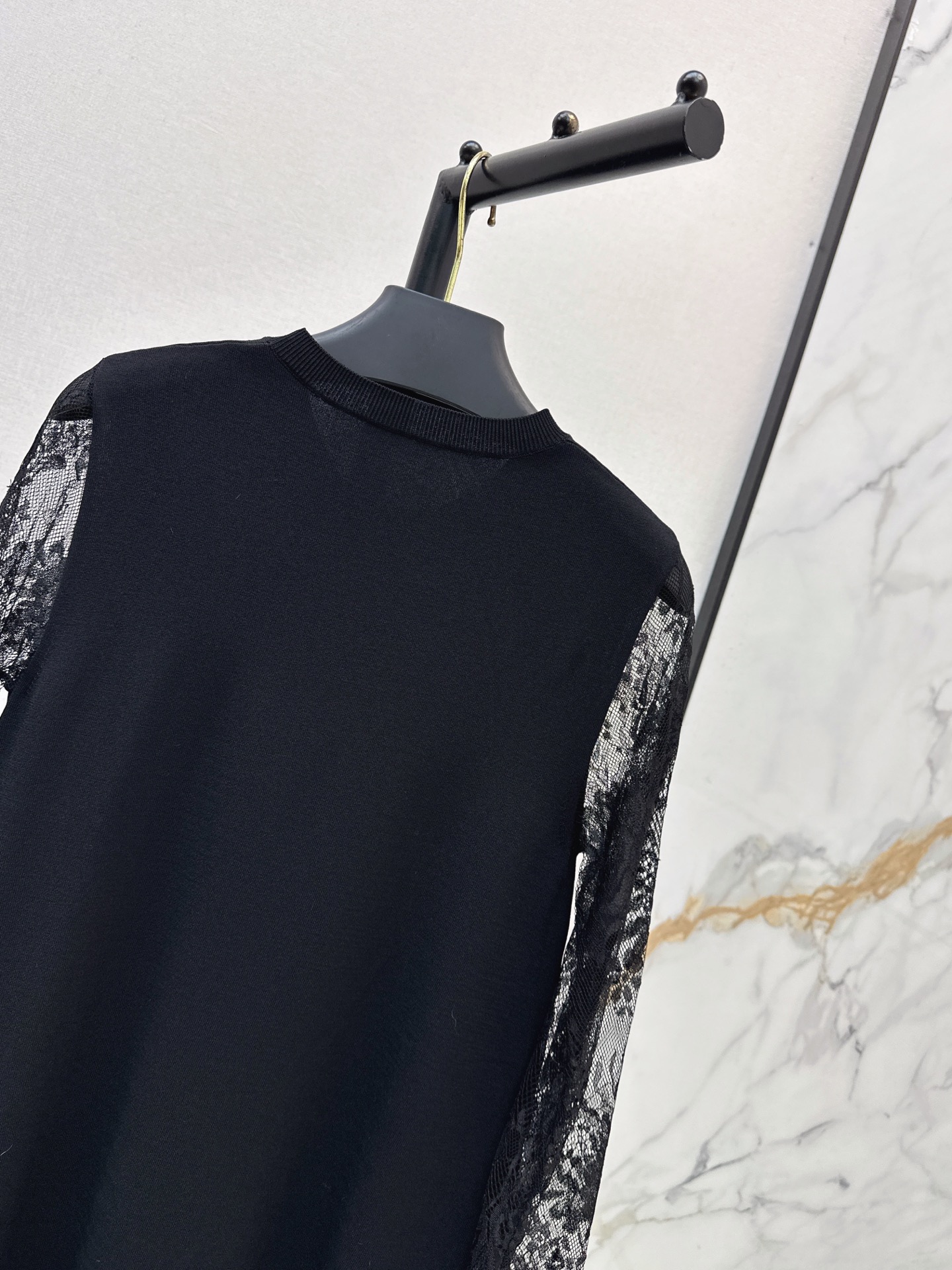 Valen 26fw lace knit dress
