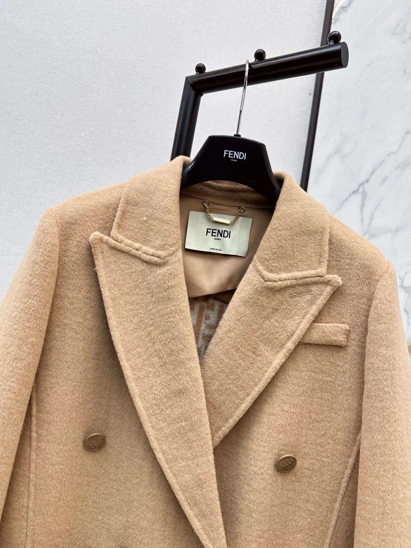 Fen 26fw cashmere overcoats