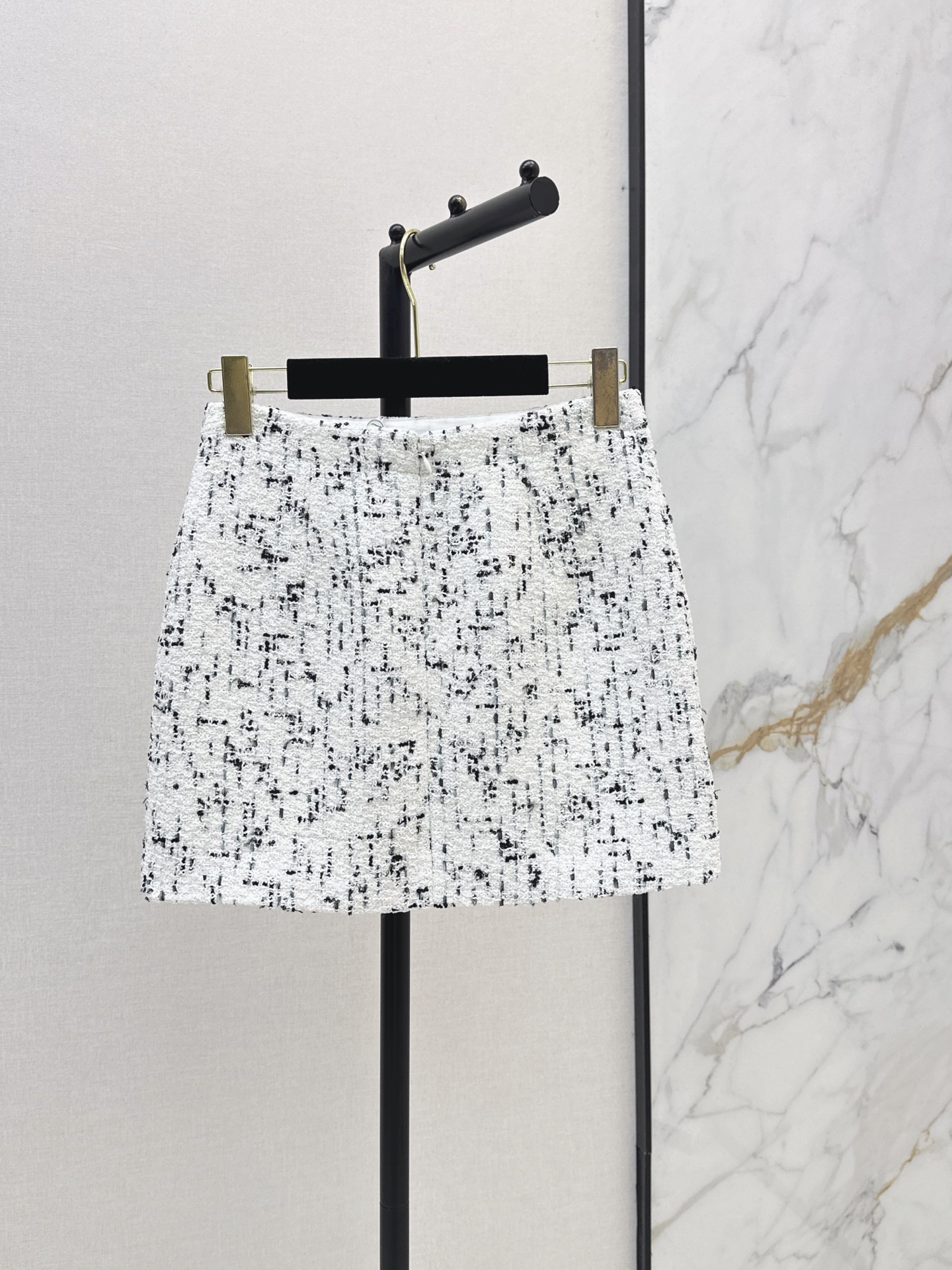 Chan 26fw tweed A-line skirt