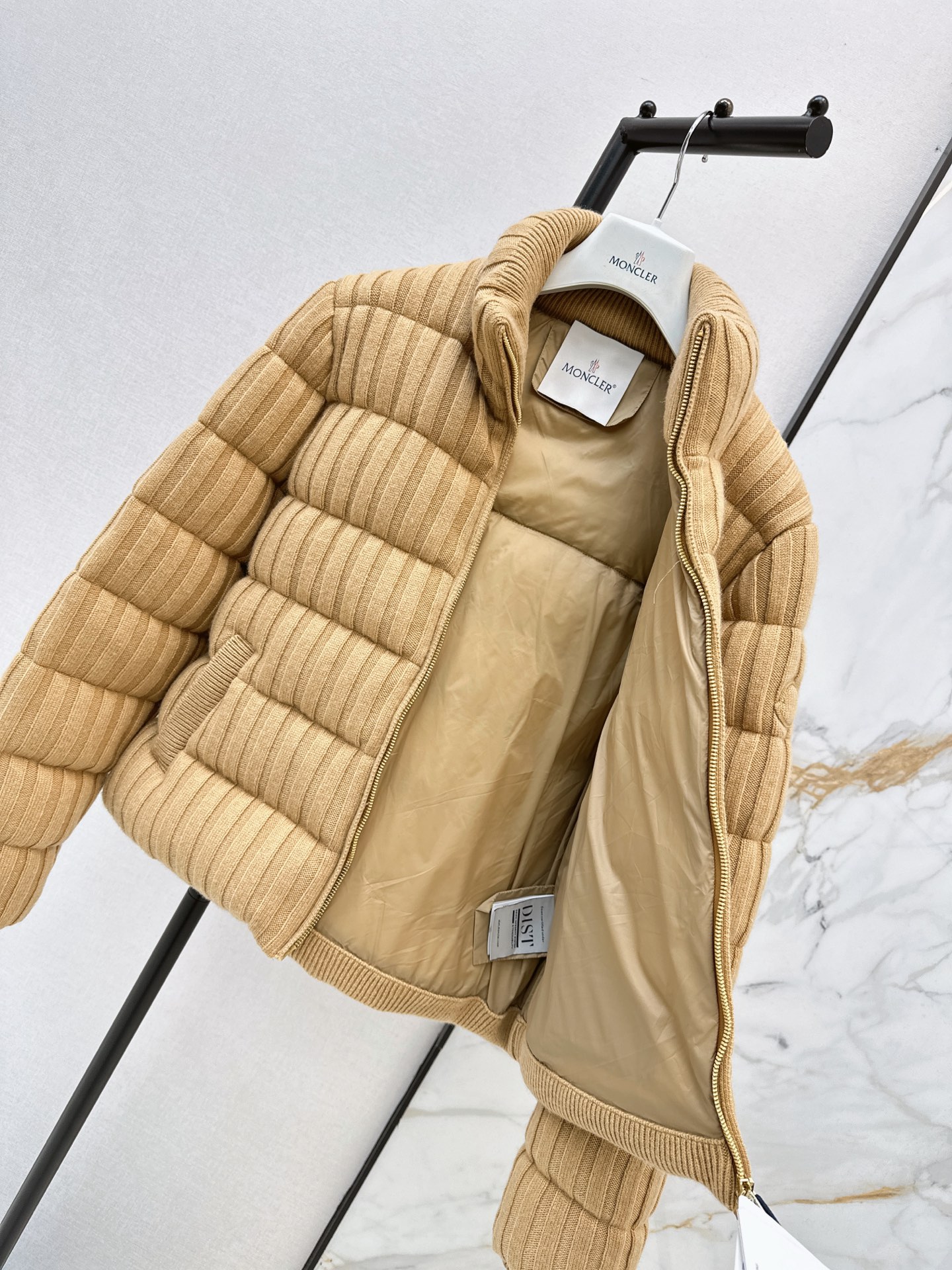 Monc 26fw knit down jacket