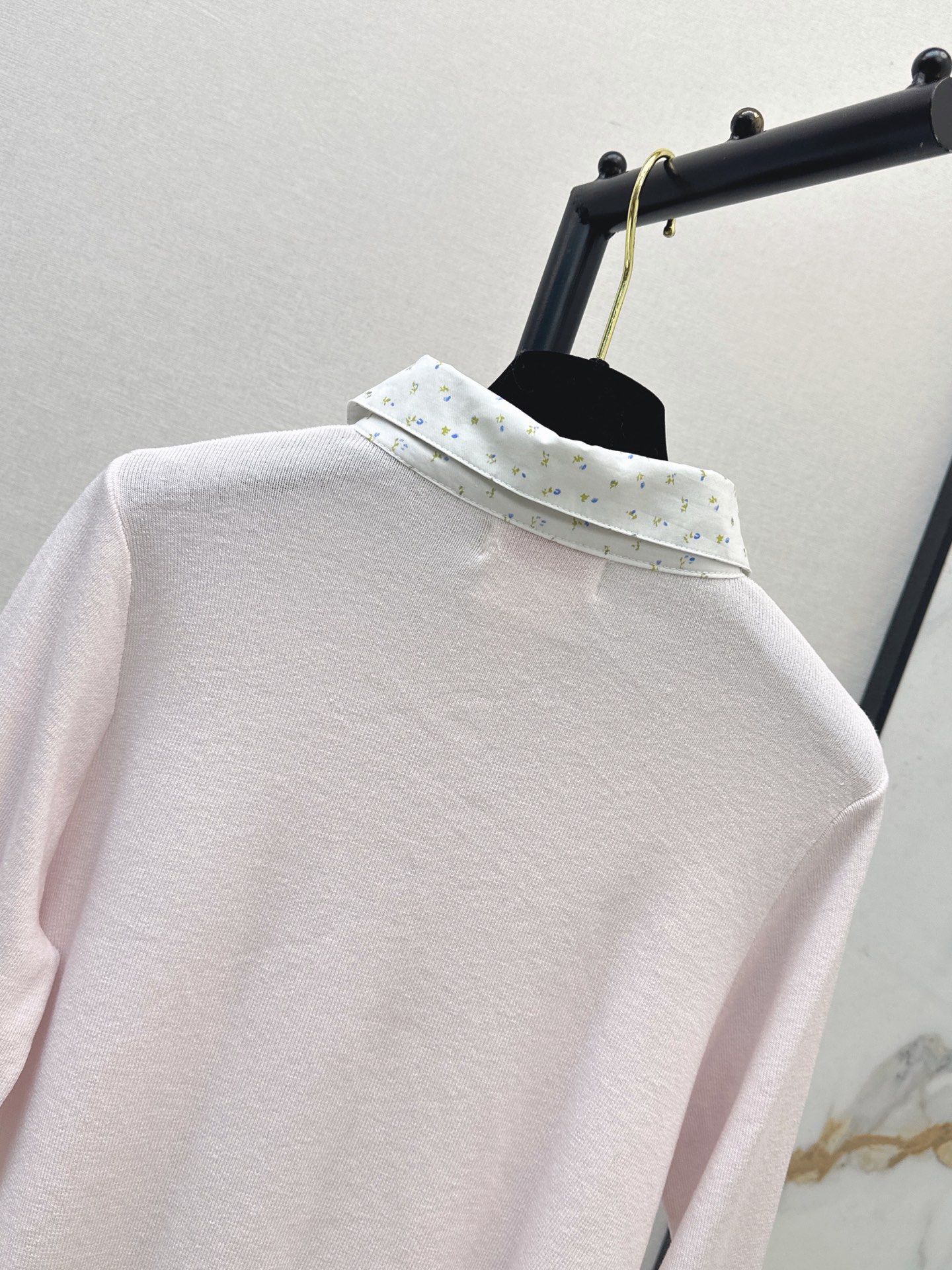Chan 26fw 2in1 knit cardigan
