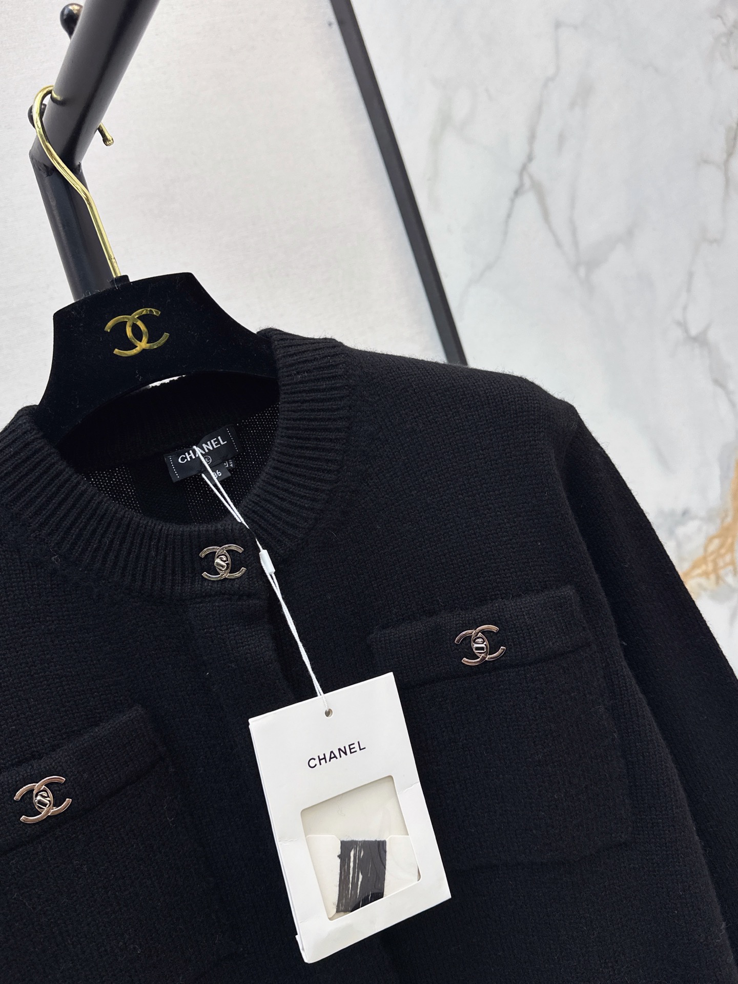 Chan 26fw knit jacket