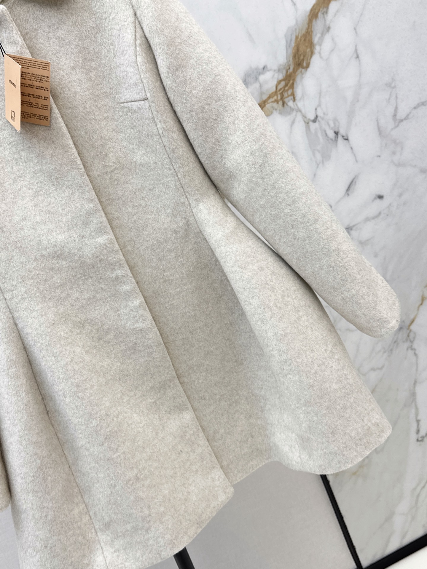 Miu 26fw woolen jacket dress