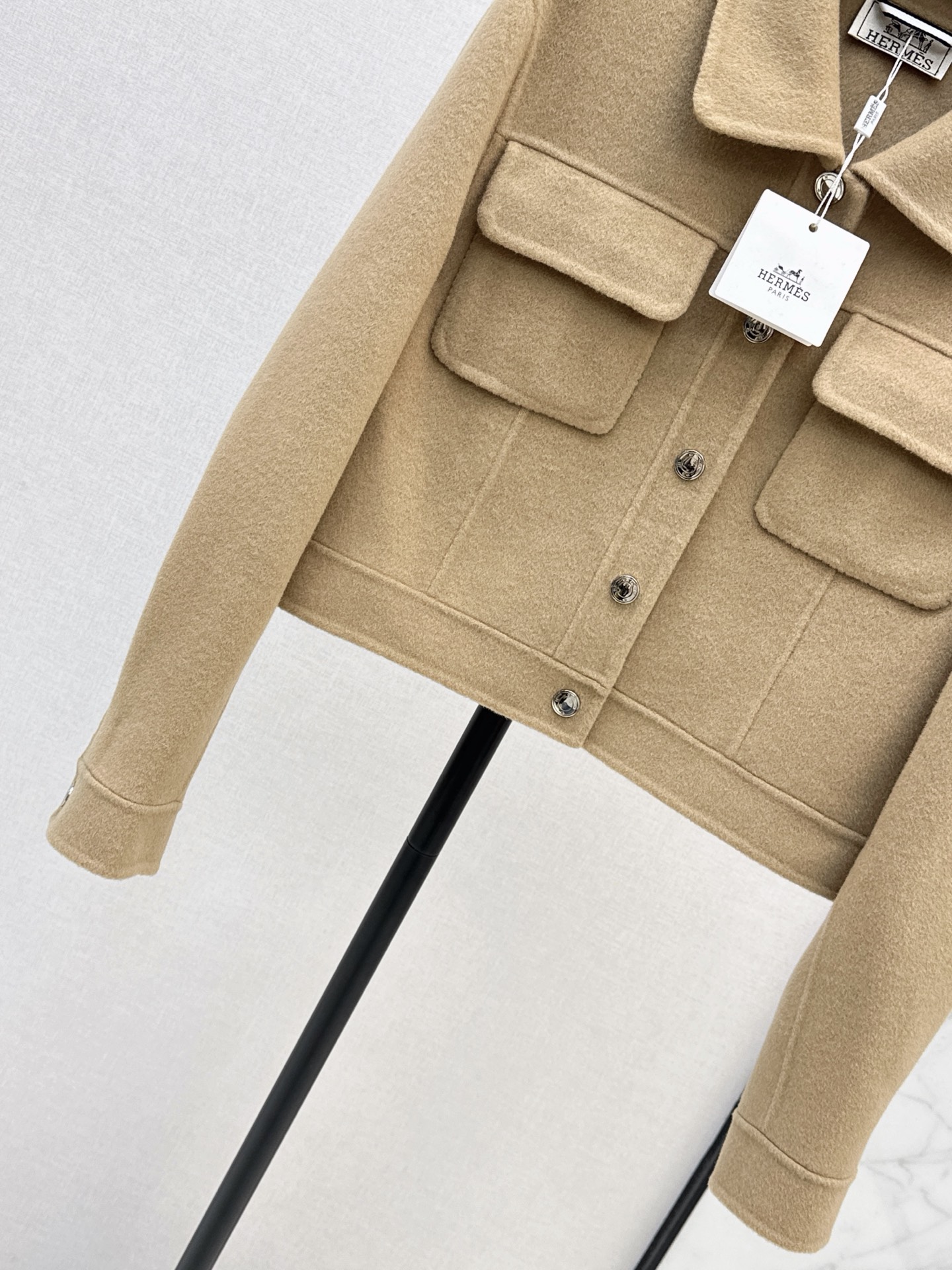 Her 26fw cashmere cropped jacket