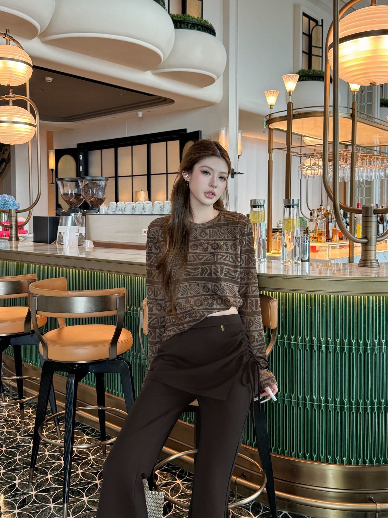 Sain 26fw print basic tee