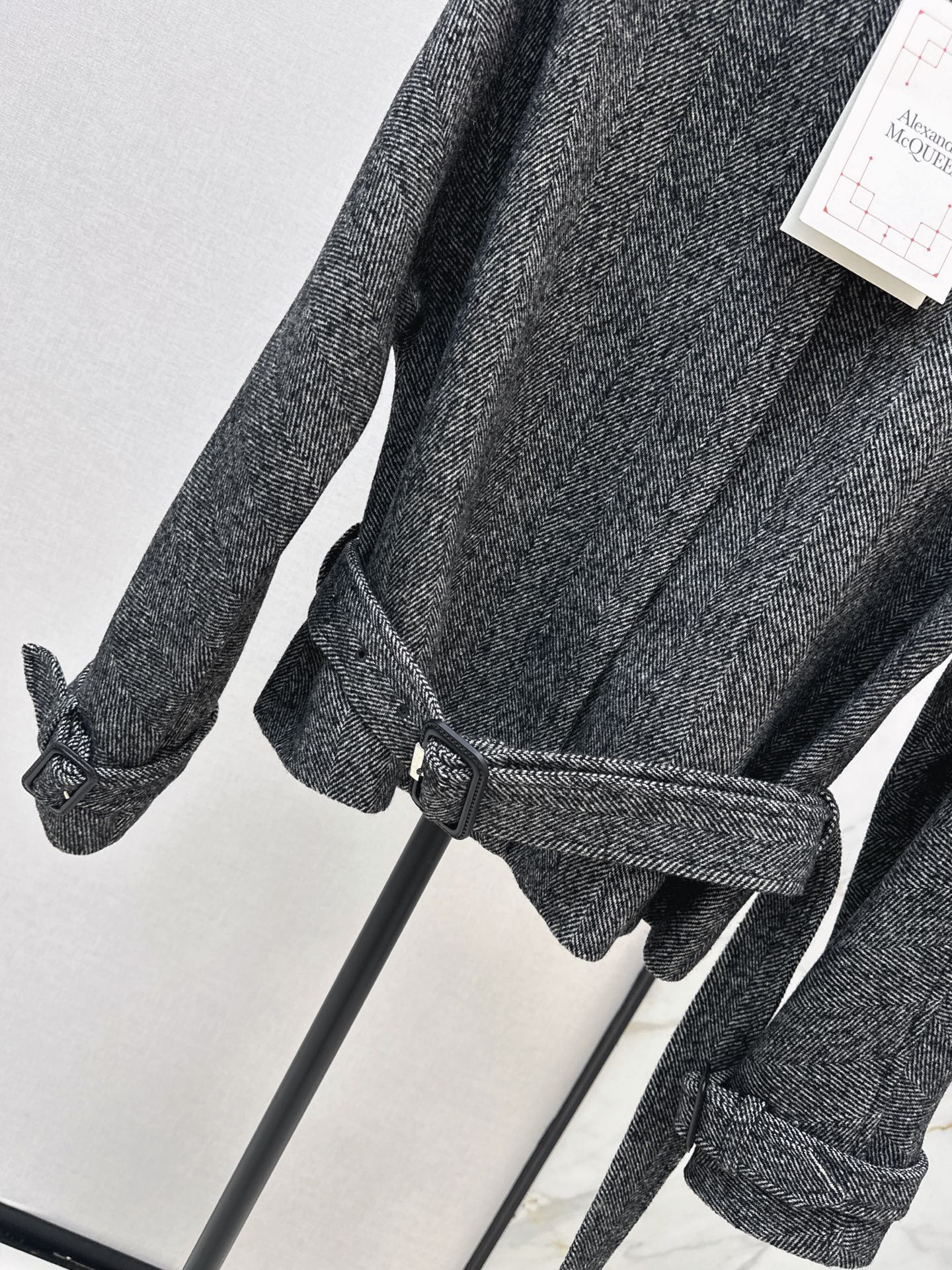 Alex 26fw belted jacket