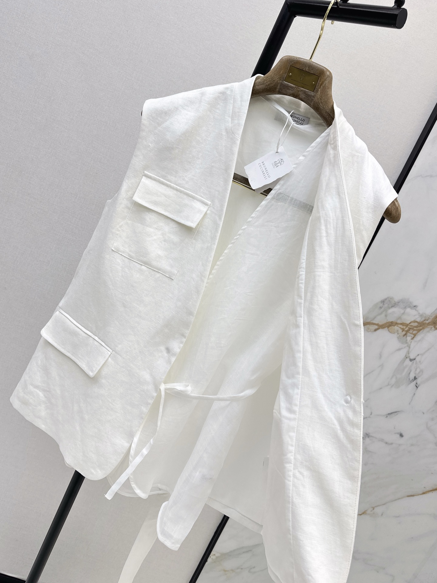 Brun 26ss 2pcs vest jacket