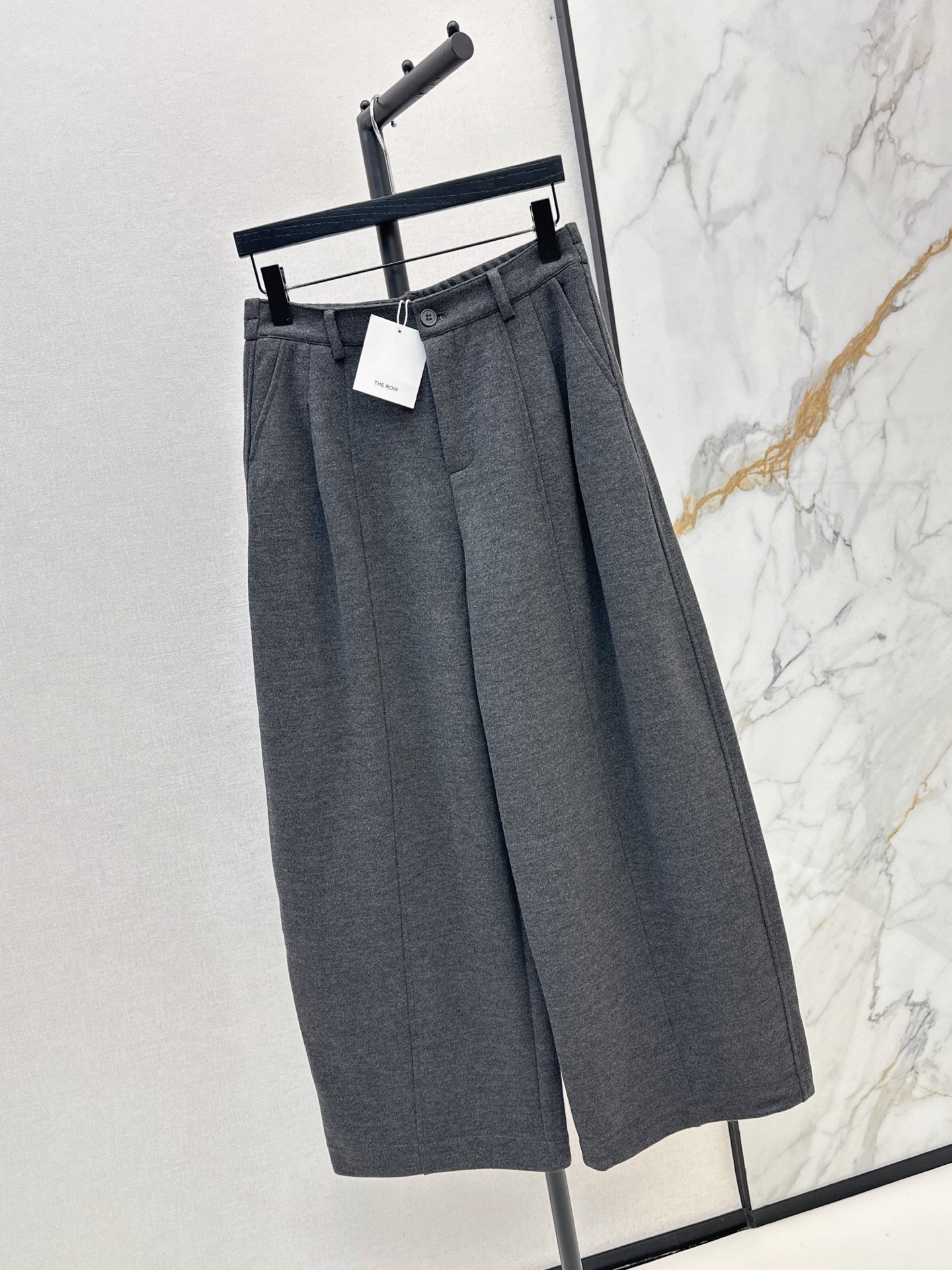 Brun 26fw heavyweight wide-leg pants sets