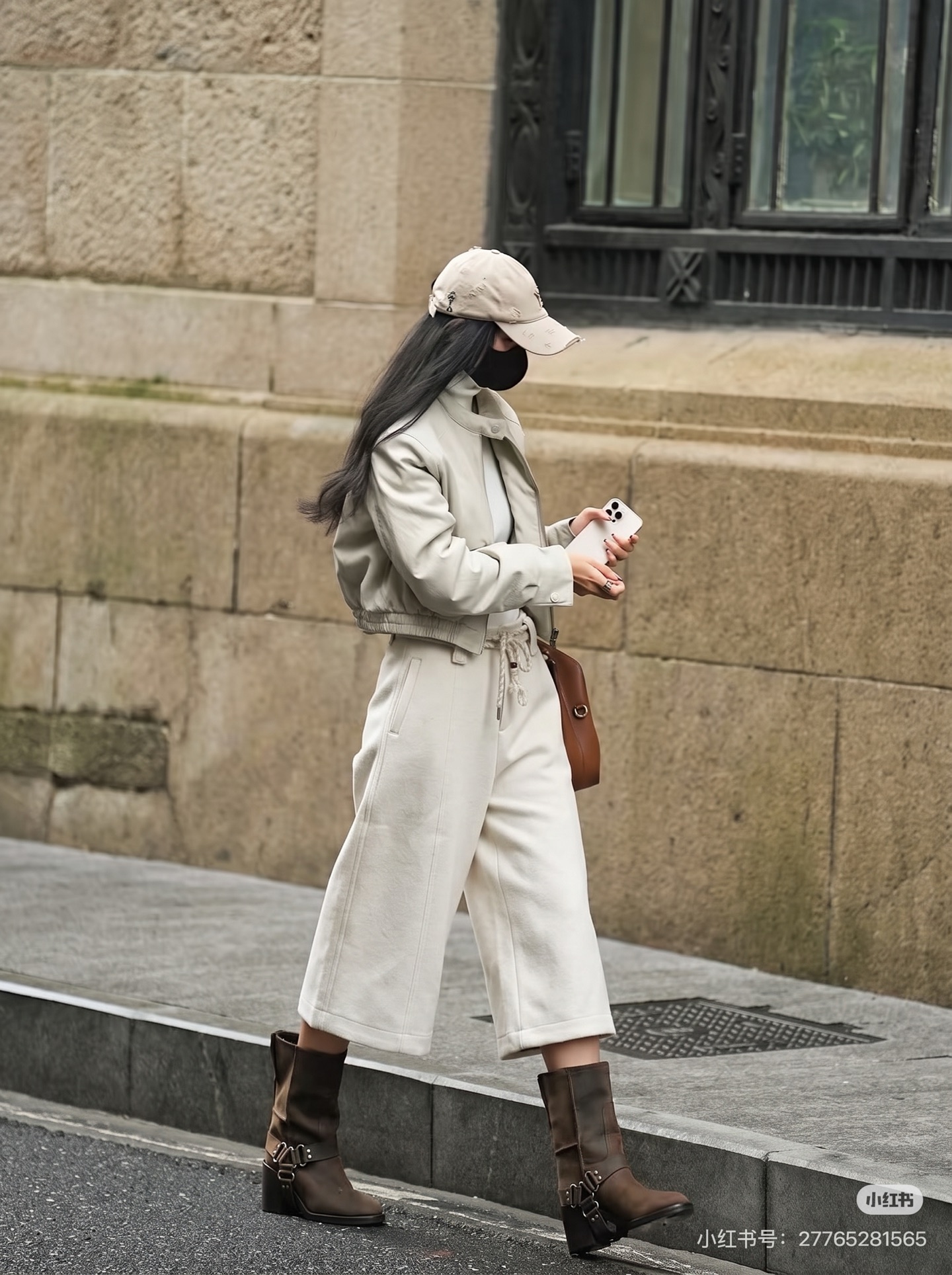 Row 26fw cropped wide-leg pants