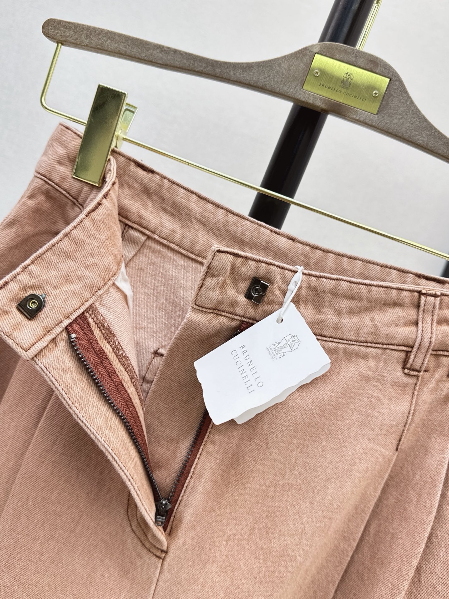 Brun 26fw straight-leg jeans