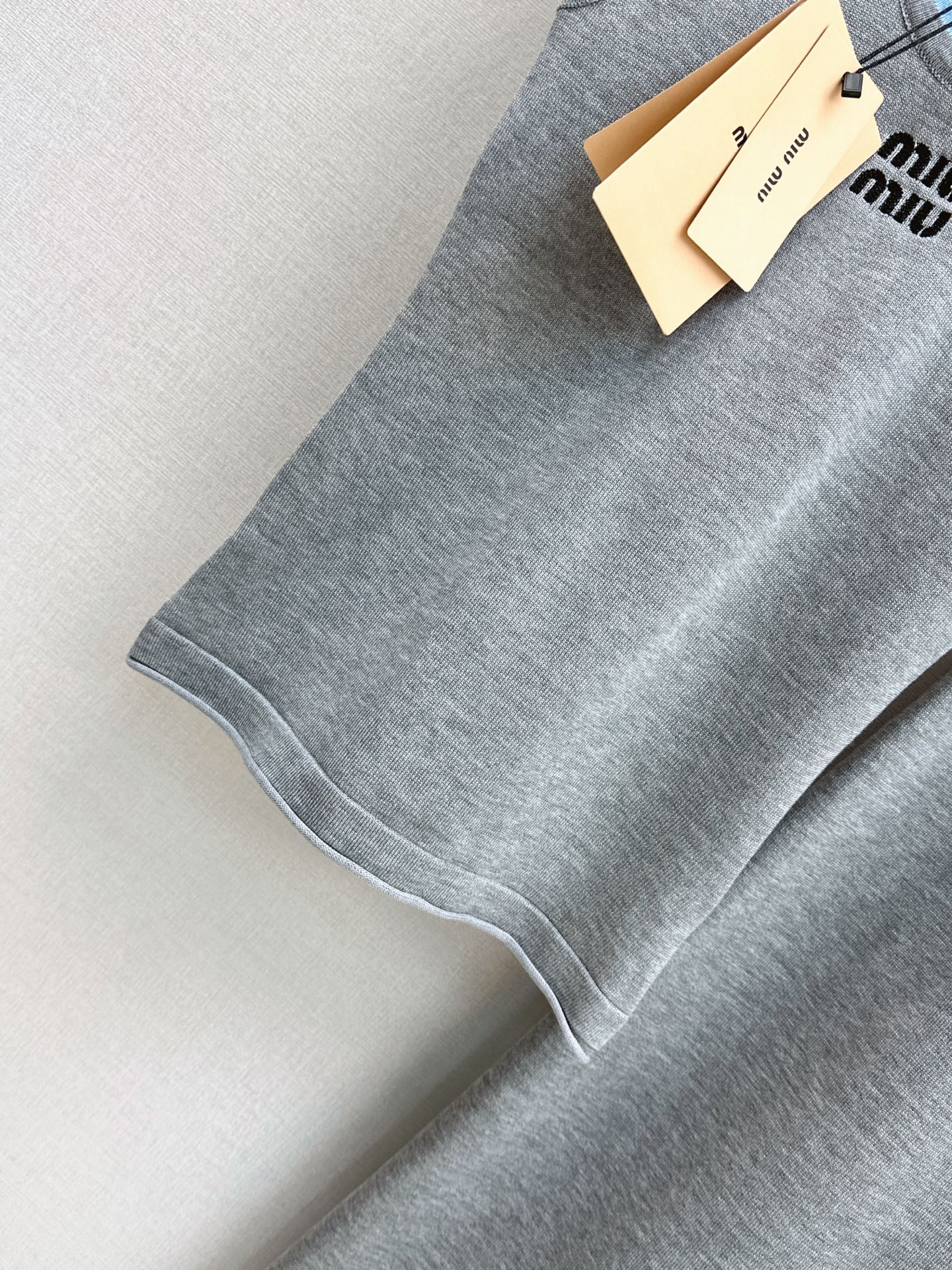 Miu 26fw knit vest skirt sets