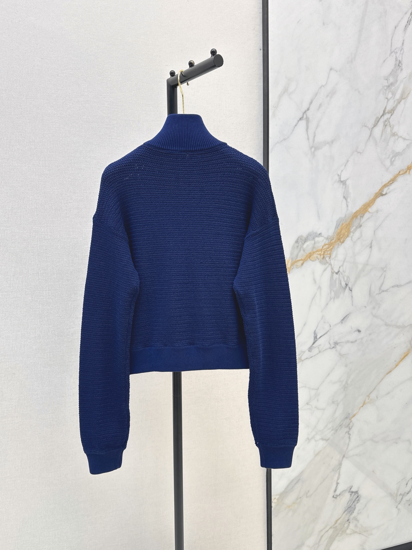 Miu 26fw knit bomber jacket