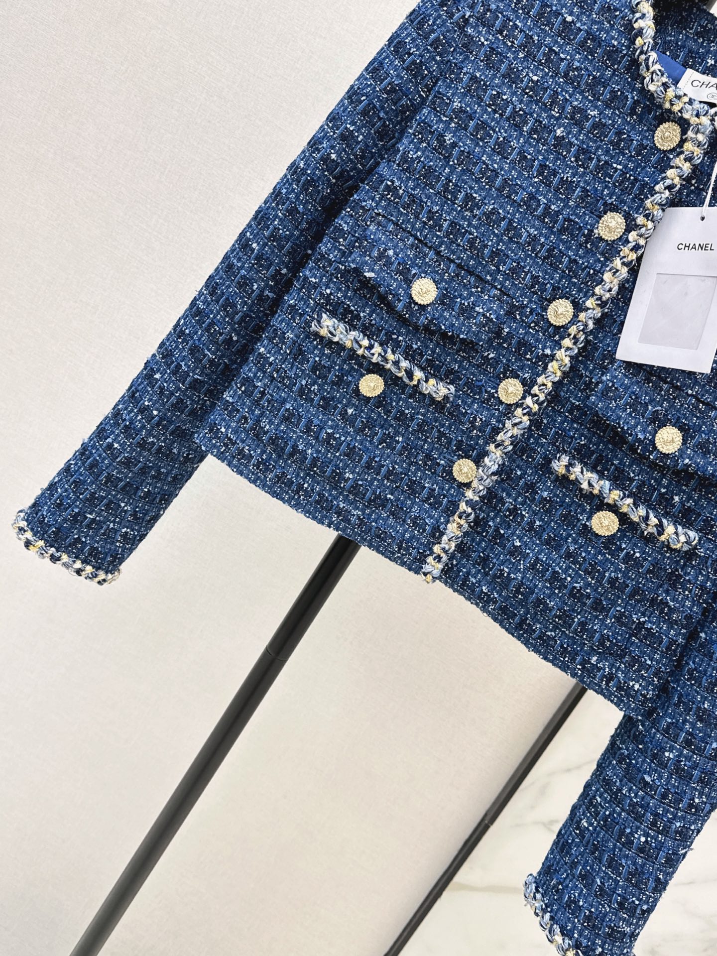 Chan 26fw woven tweed jacket