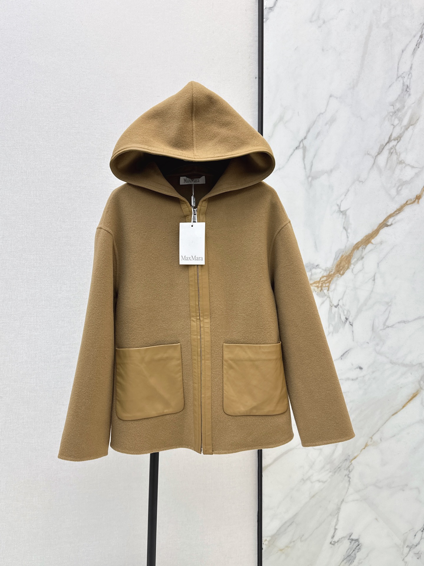 Max 26fw Hooded Wool Jacket