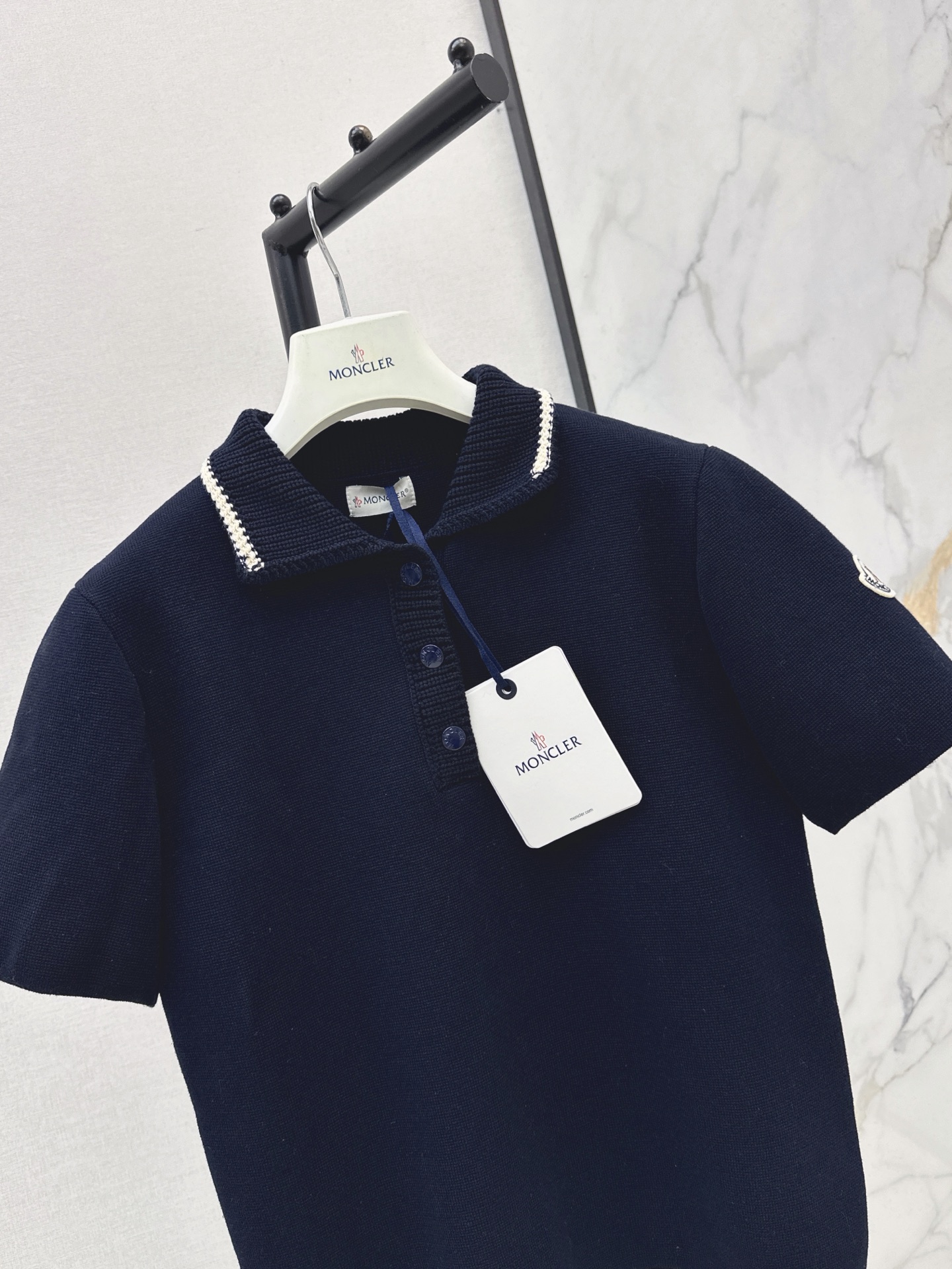 Monc 26fw knit polo