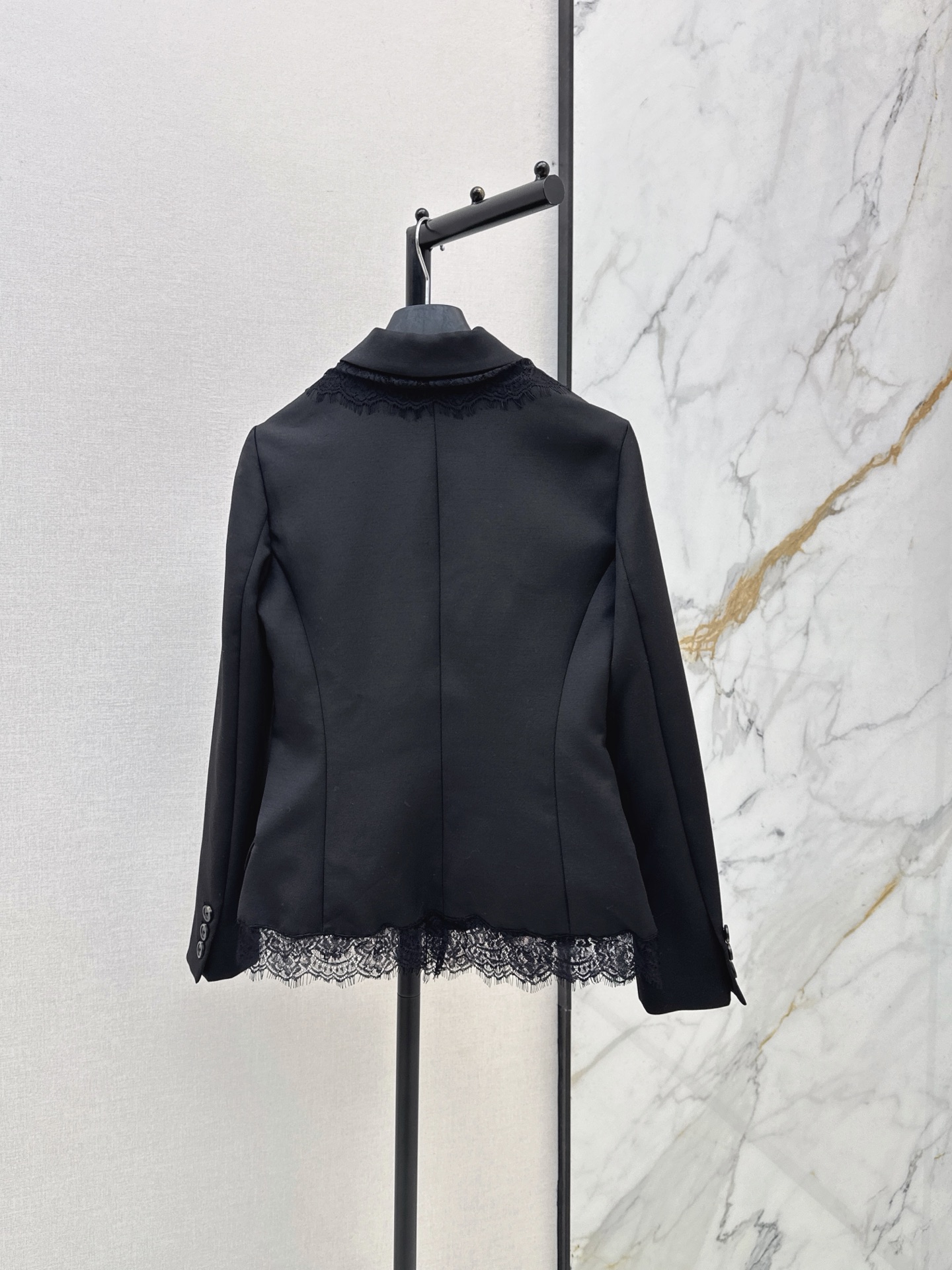 CD 26fw contract lace blazer