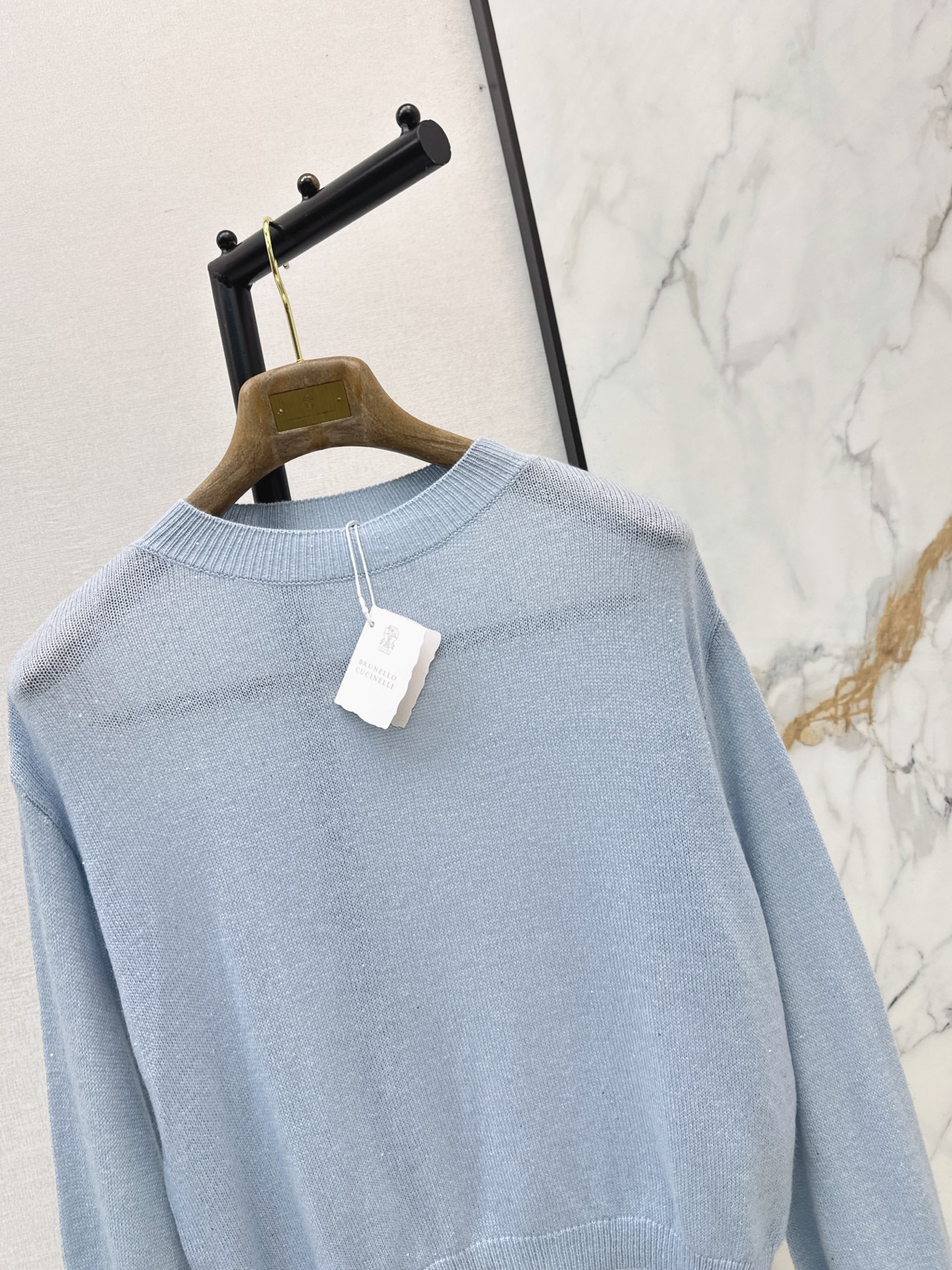 Brun 26fw sequin knitwear