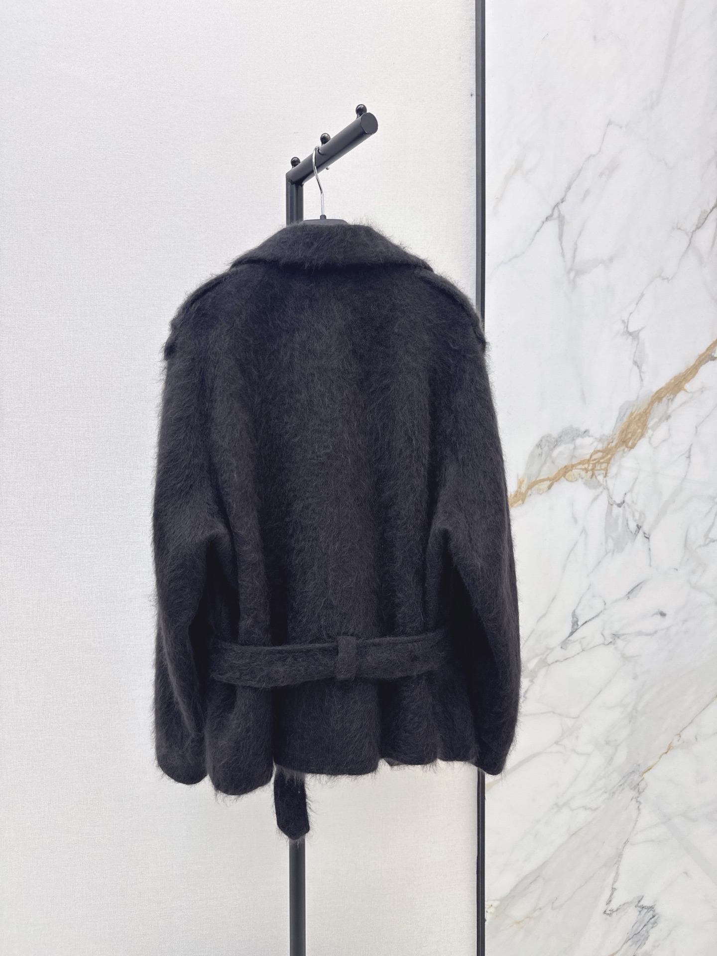 Max 26fw belted woolen jacket