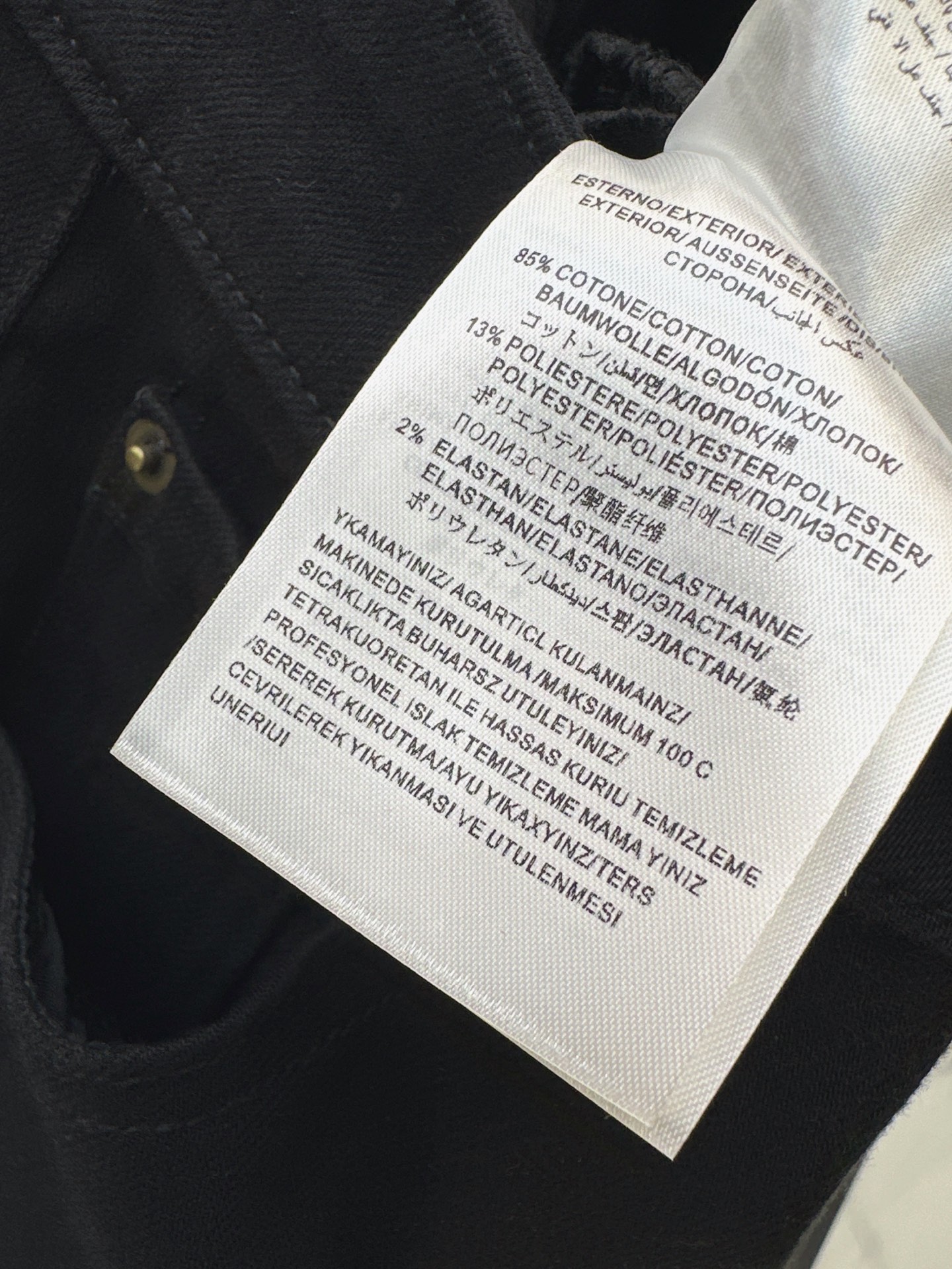 Monc 26fw straight-leg jeans