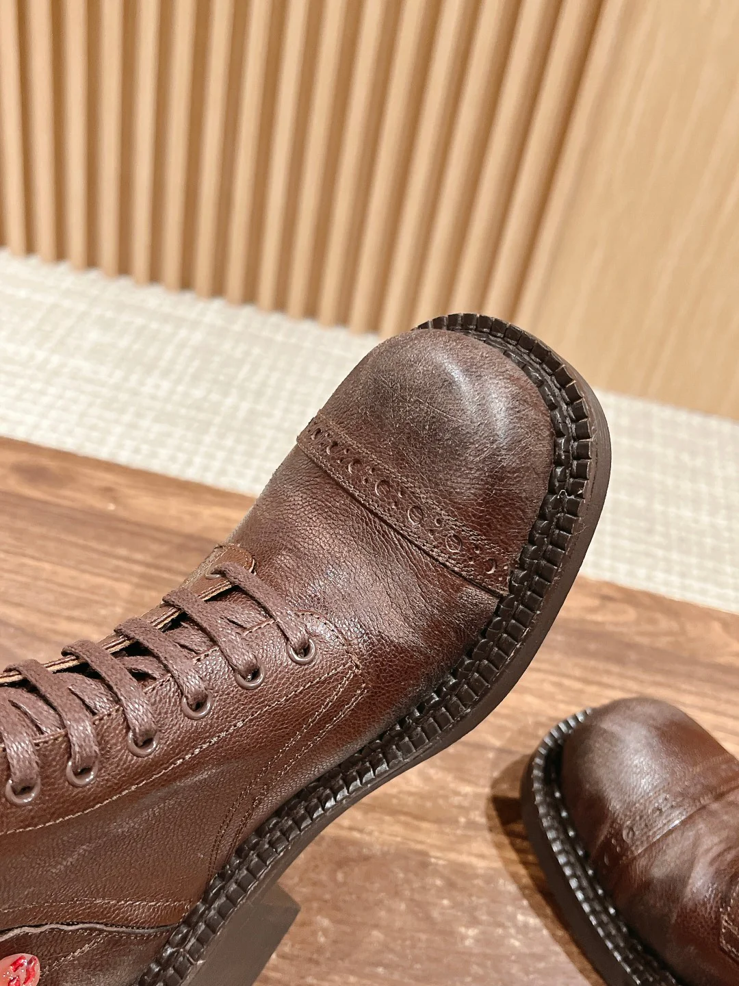 Miu 25fw combat boots