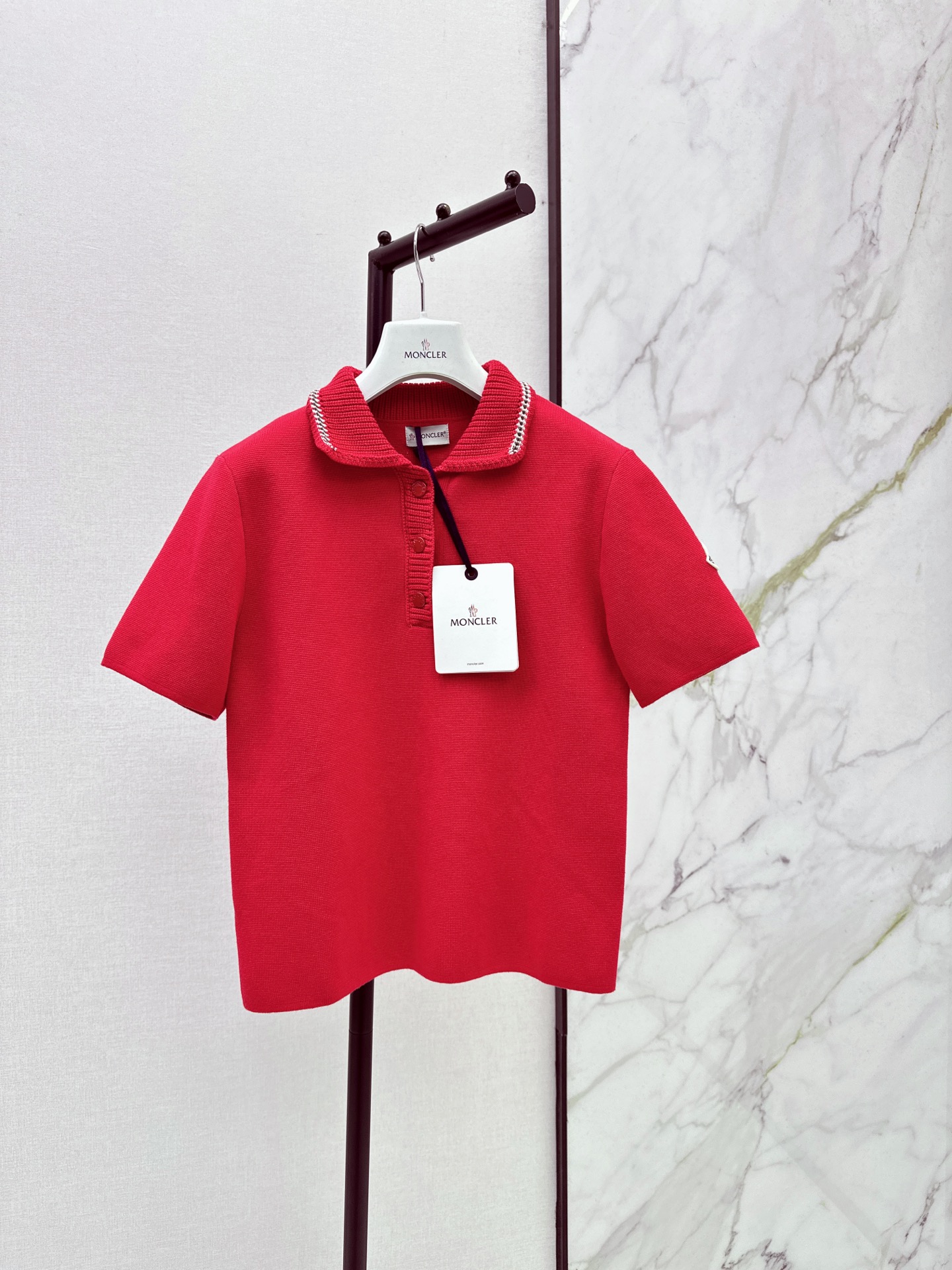 Monc 26fw knit polo