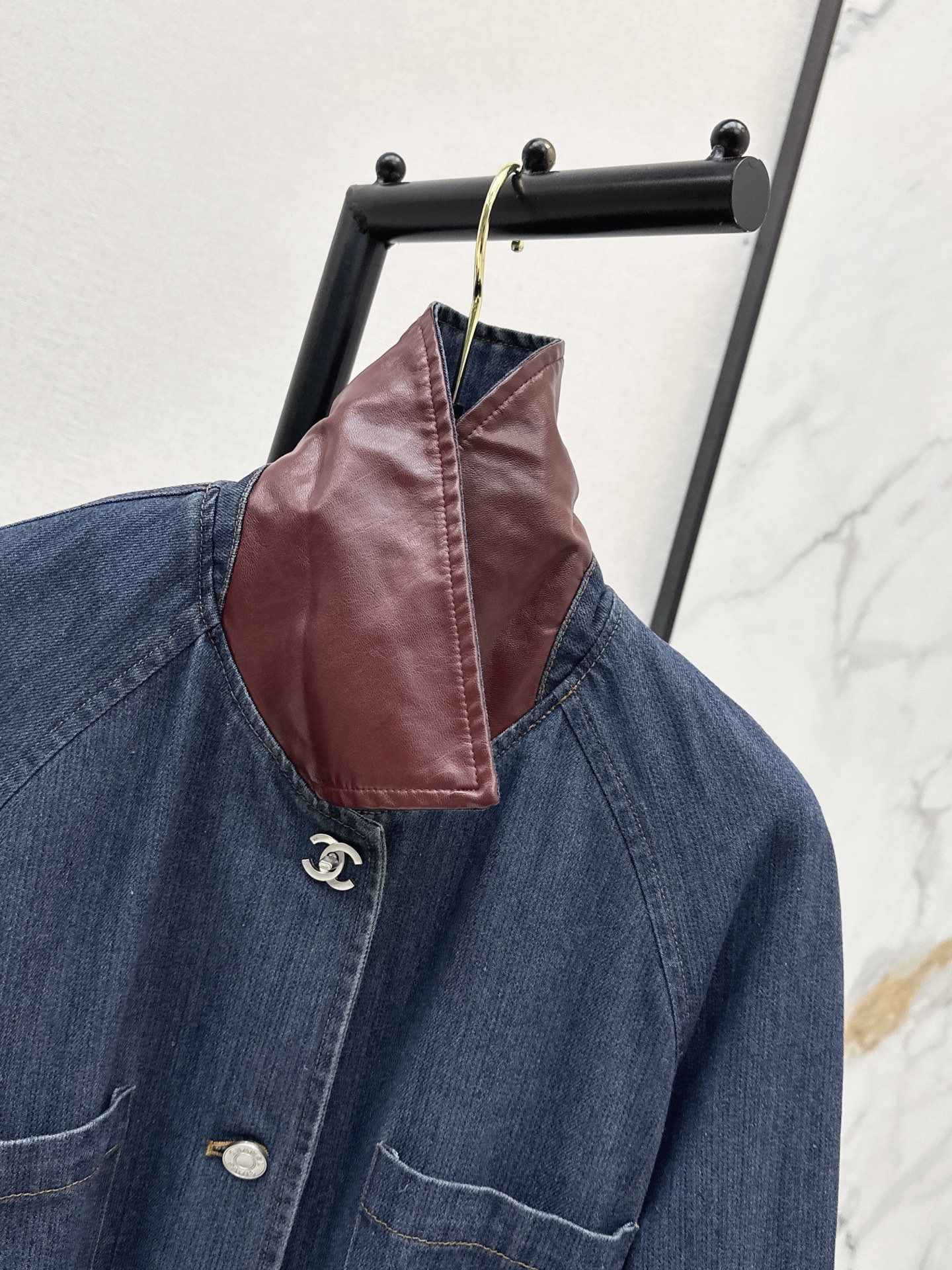 Chan 26fw denim overcoats