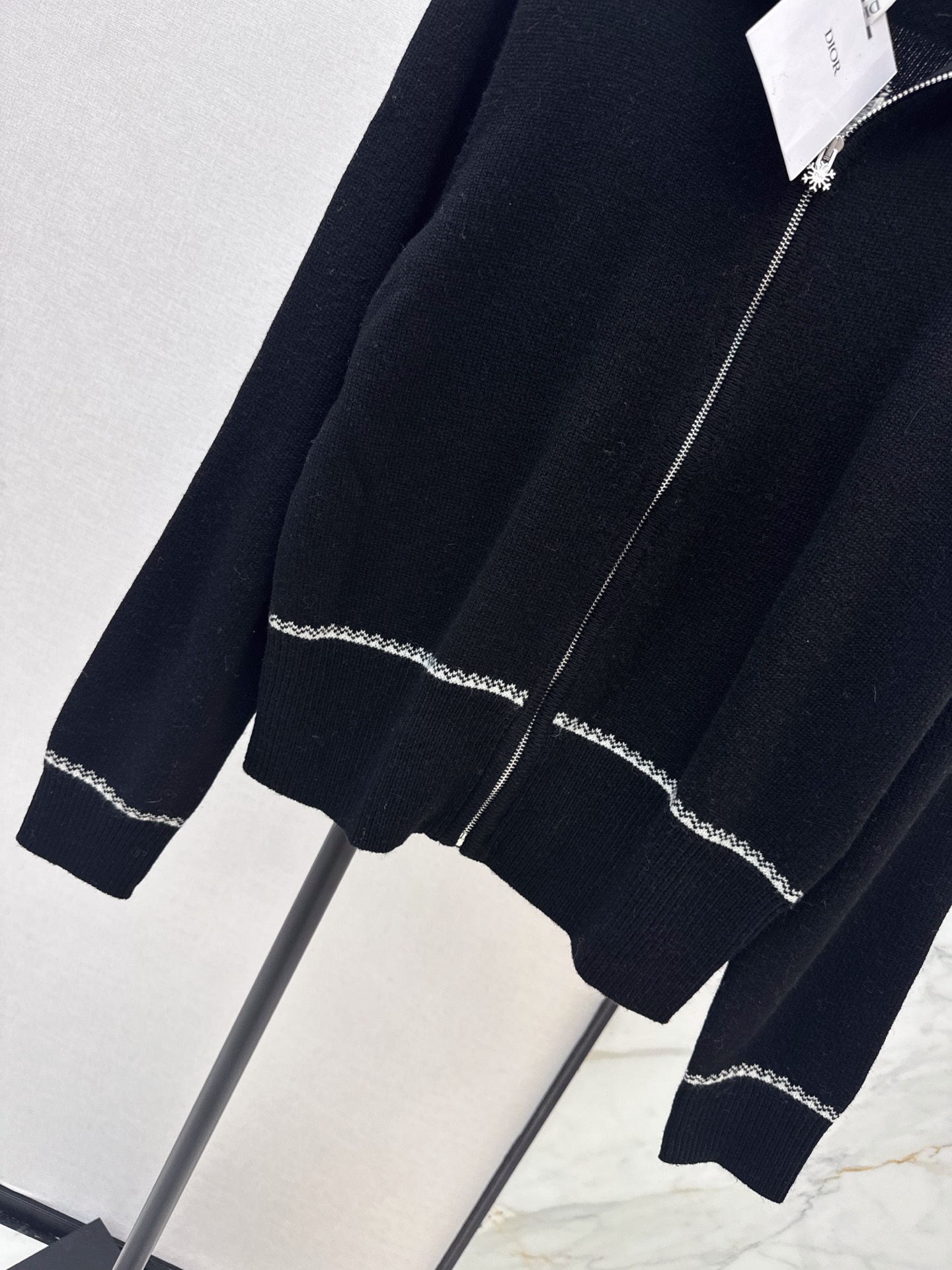CD 26fw zipper knit cardigan