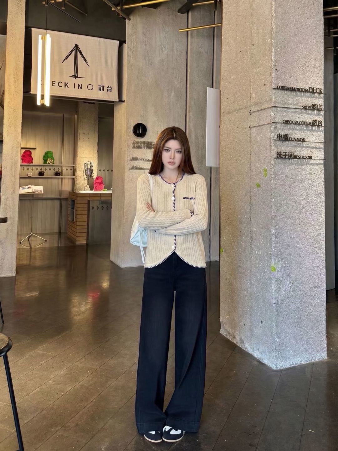Miu 26fw knit cardigan