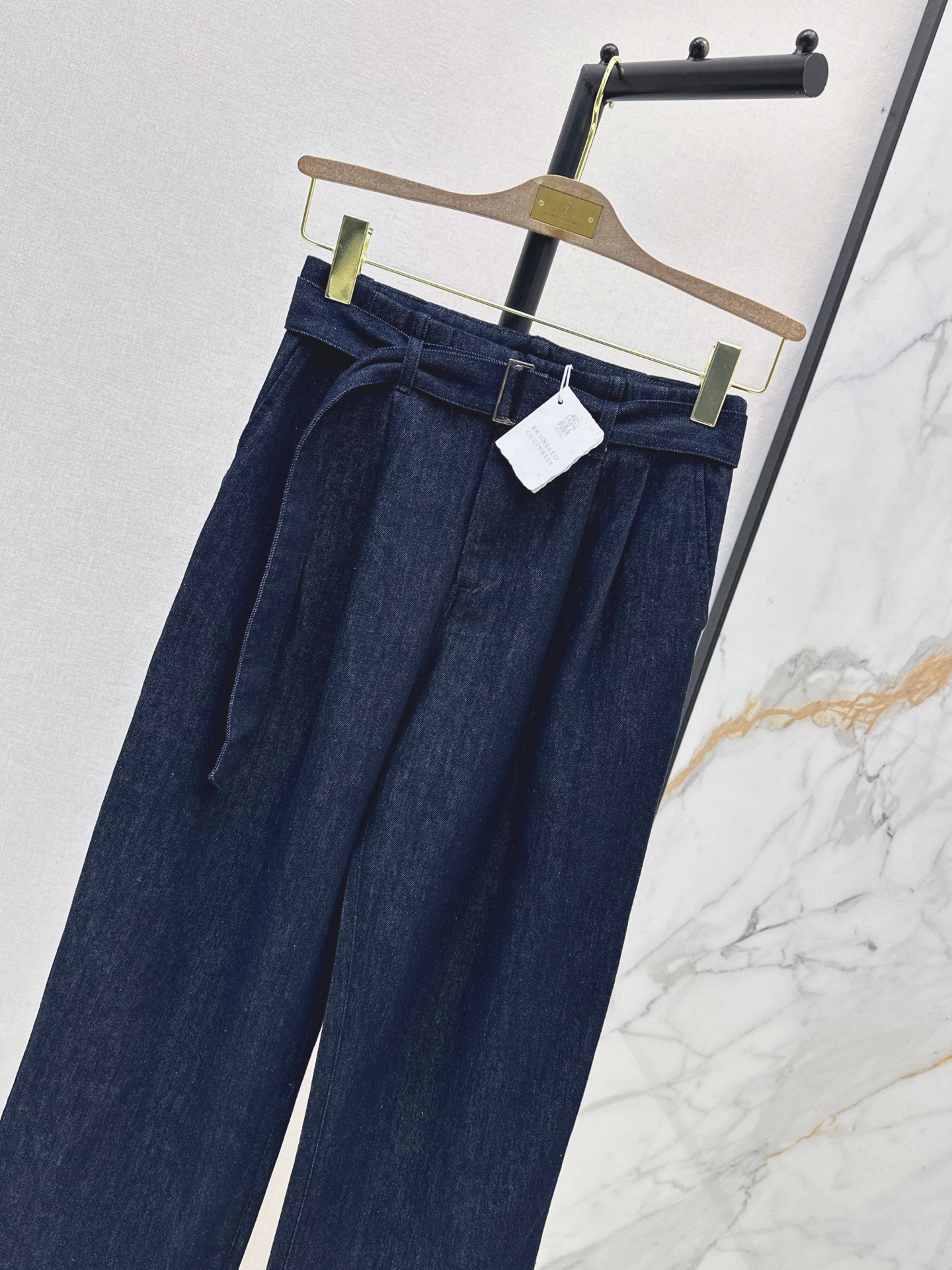 Brun 26fw wide-leg jeans
