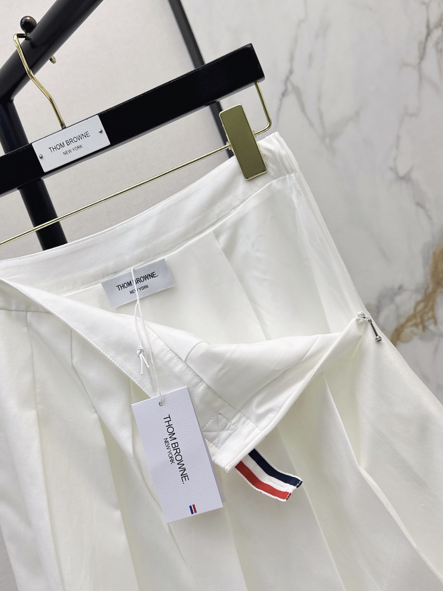 Thom 26fw pleated skirt