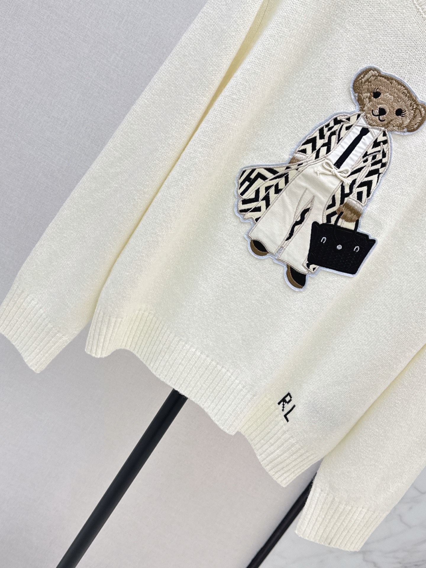Ralp 26fw embroidery sweater