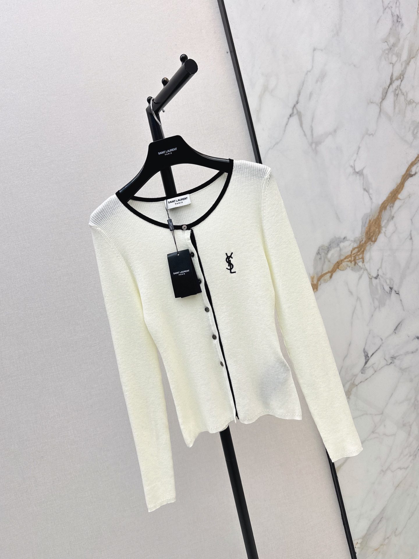 Sain 26fw slim-fit cardigan