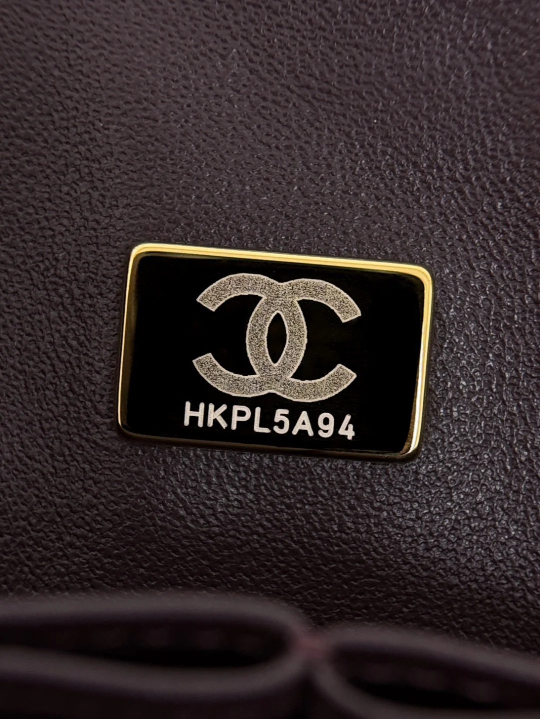 Chan cf25 chain shoulder bag