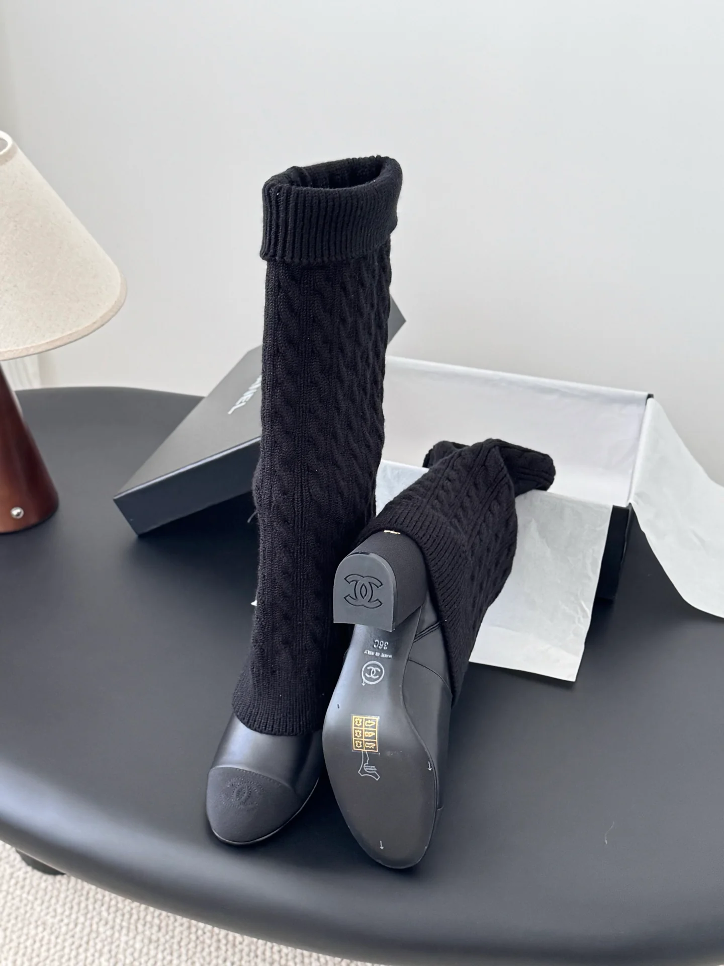 Chan 25fw sock boots