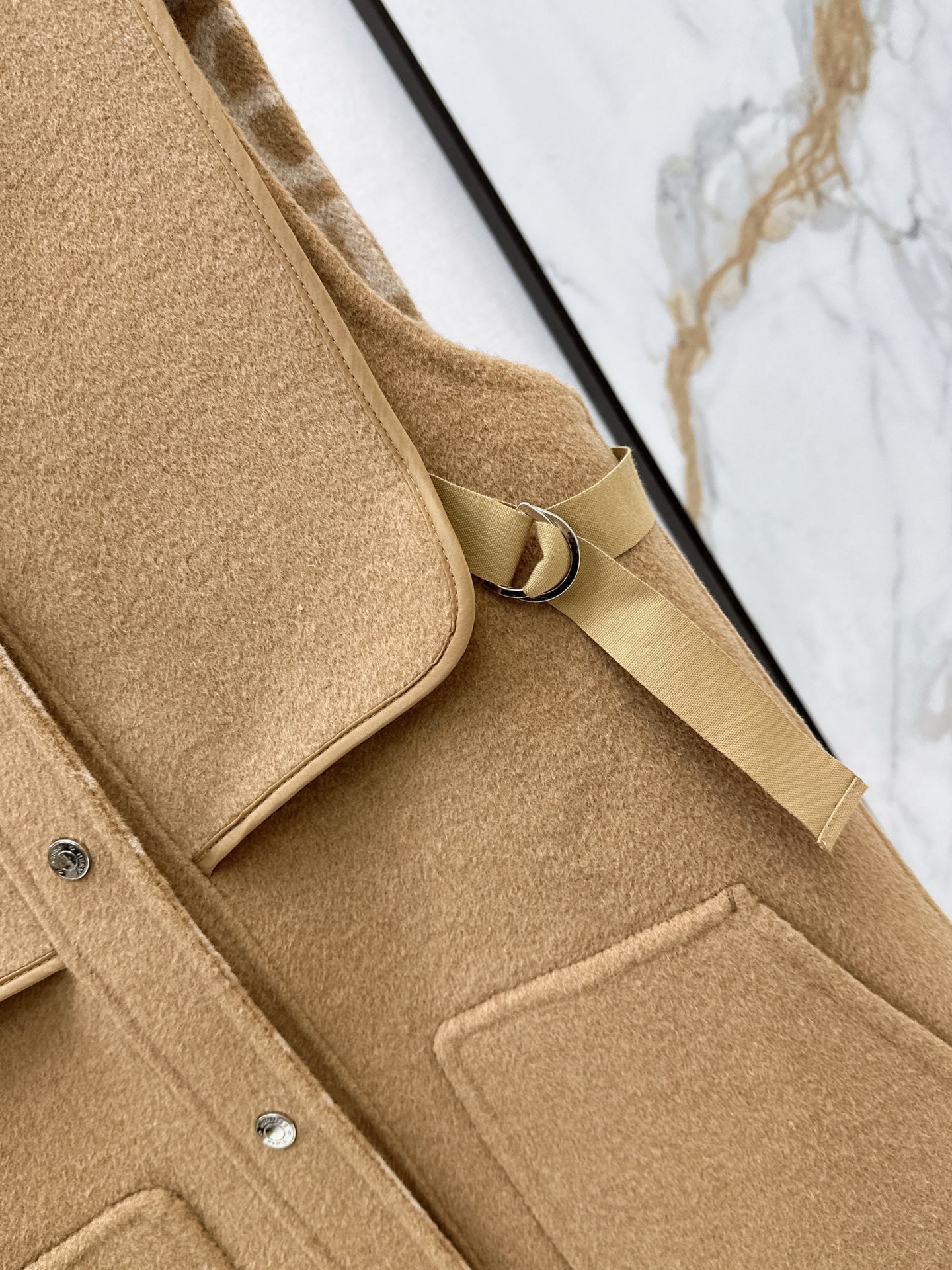 Her 26fw cashmere vest jacket