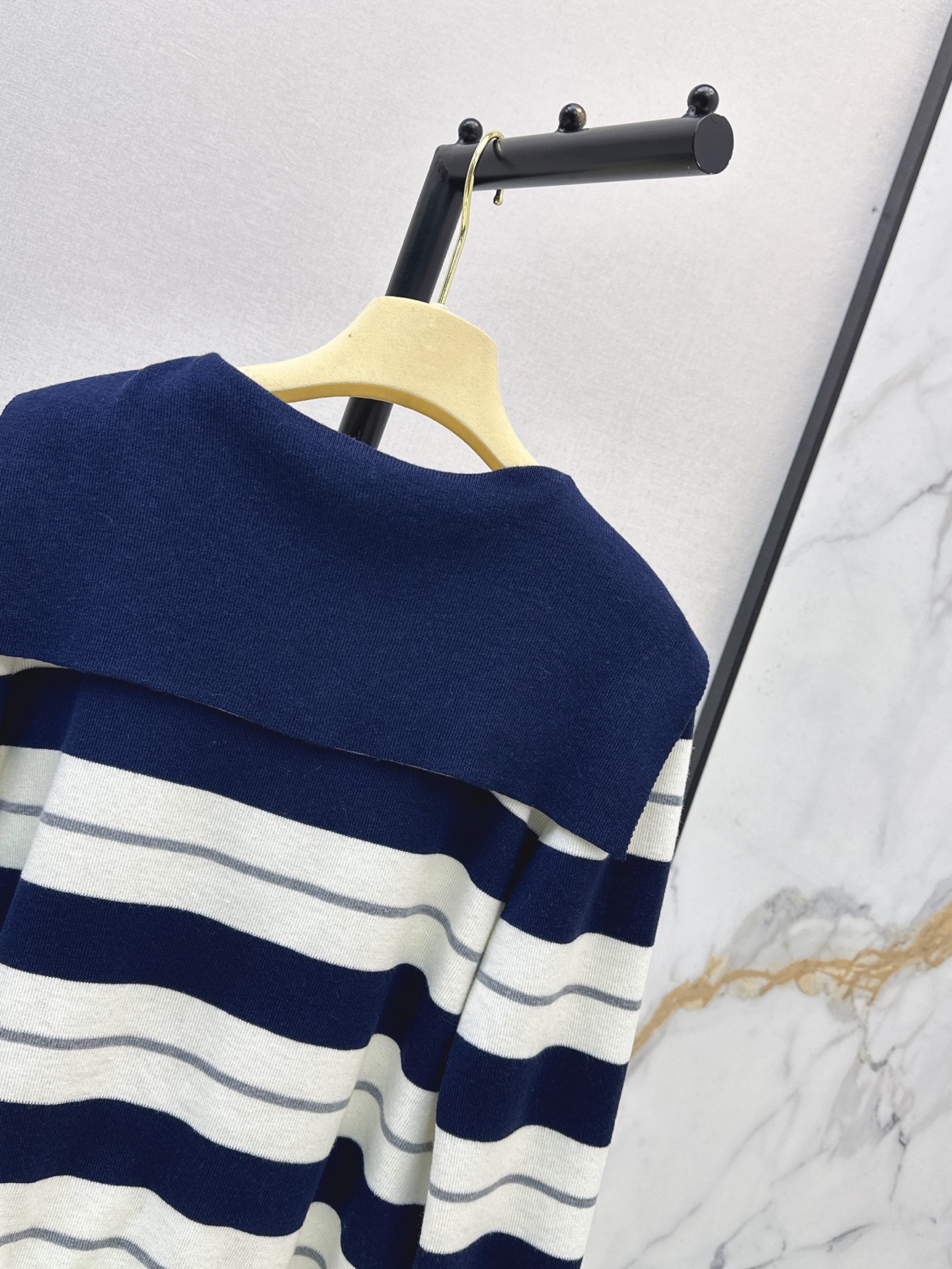 Miu 26fw stripe knitwear