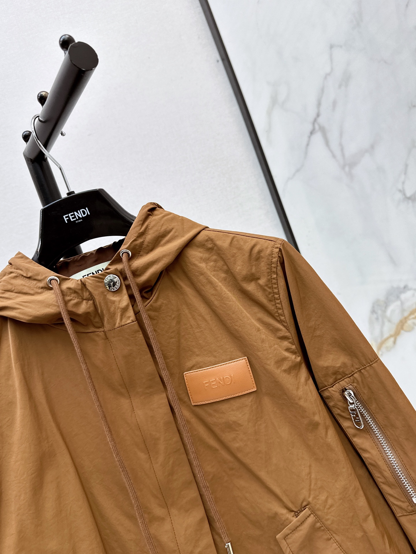 Fen 26fw hooded jacket