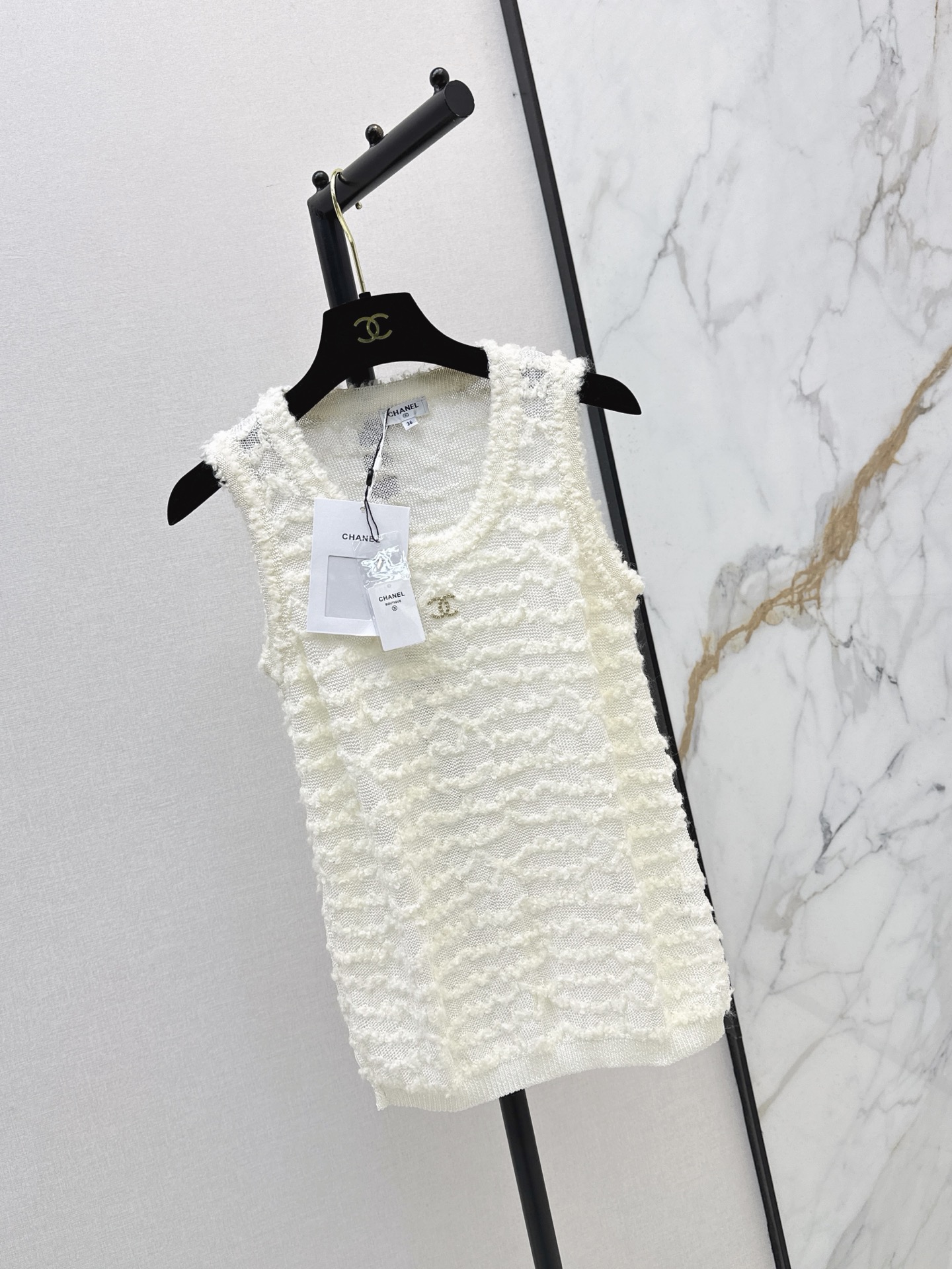 Chan 26fw knit vest