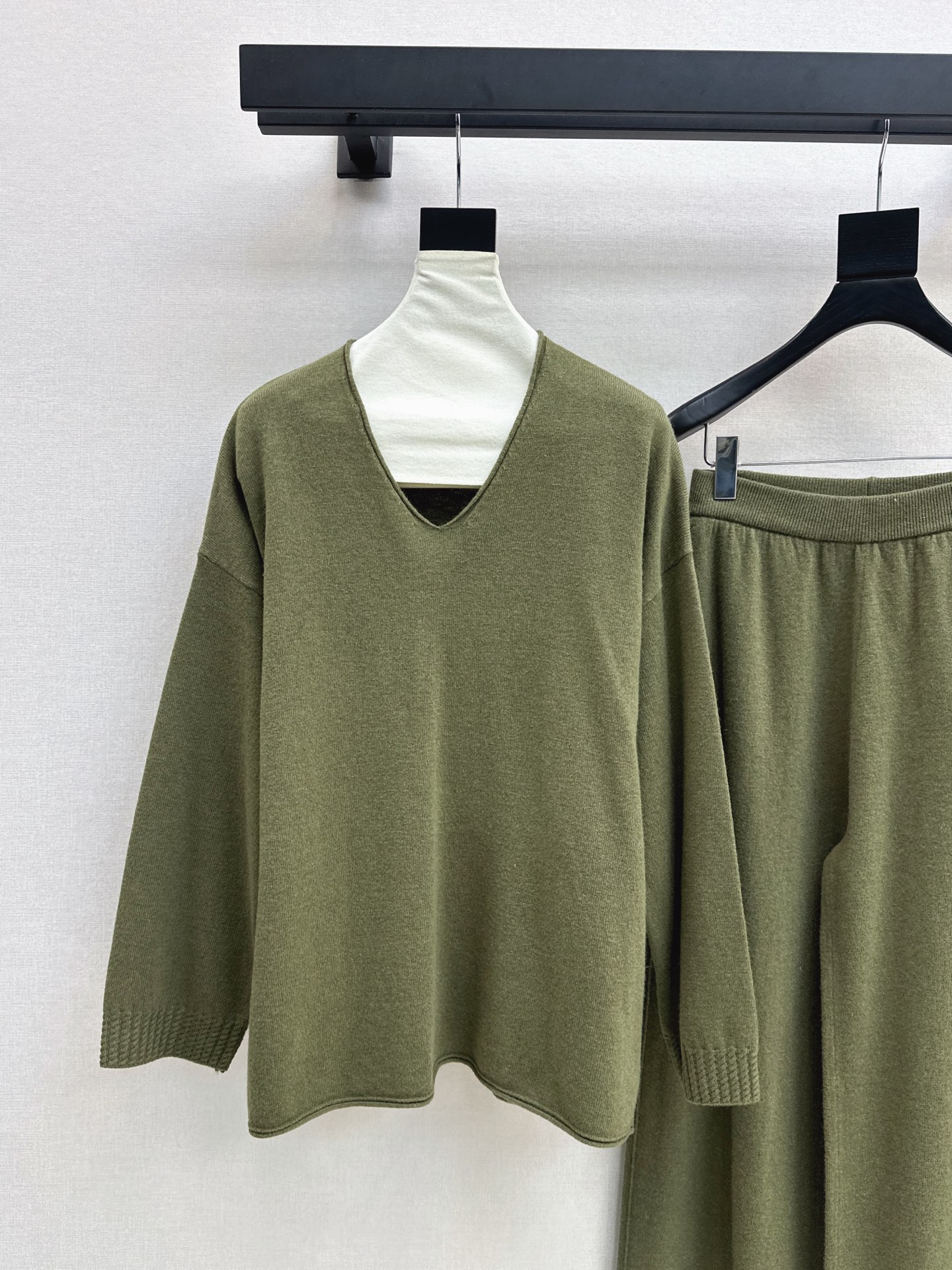 Row 26fw wool sweater pants sets