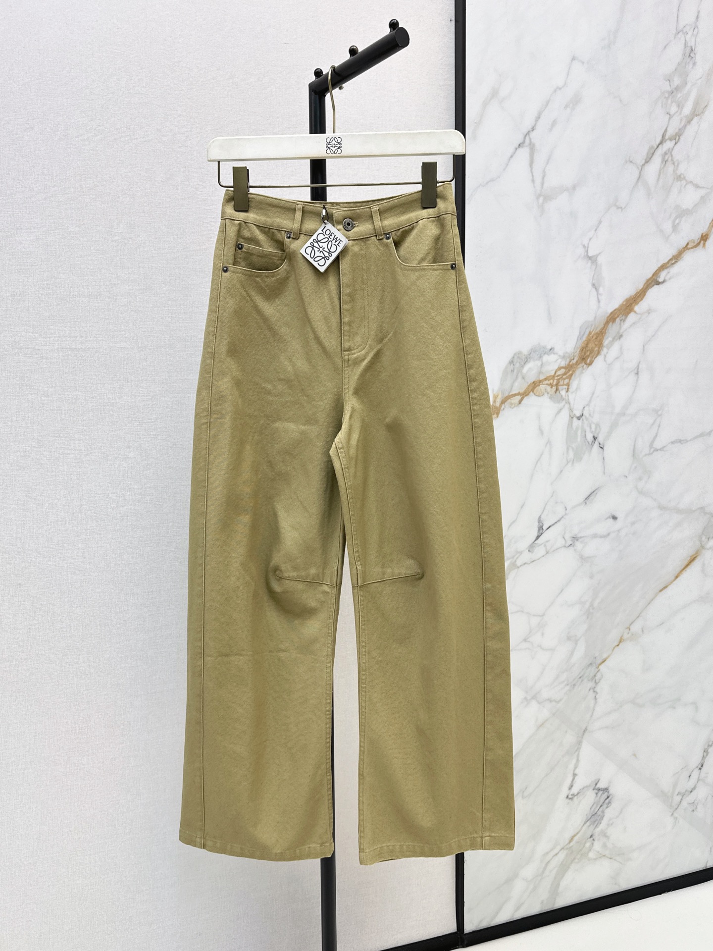 Loe 26fw straight-leg pants