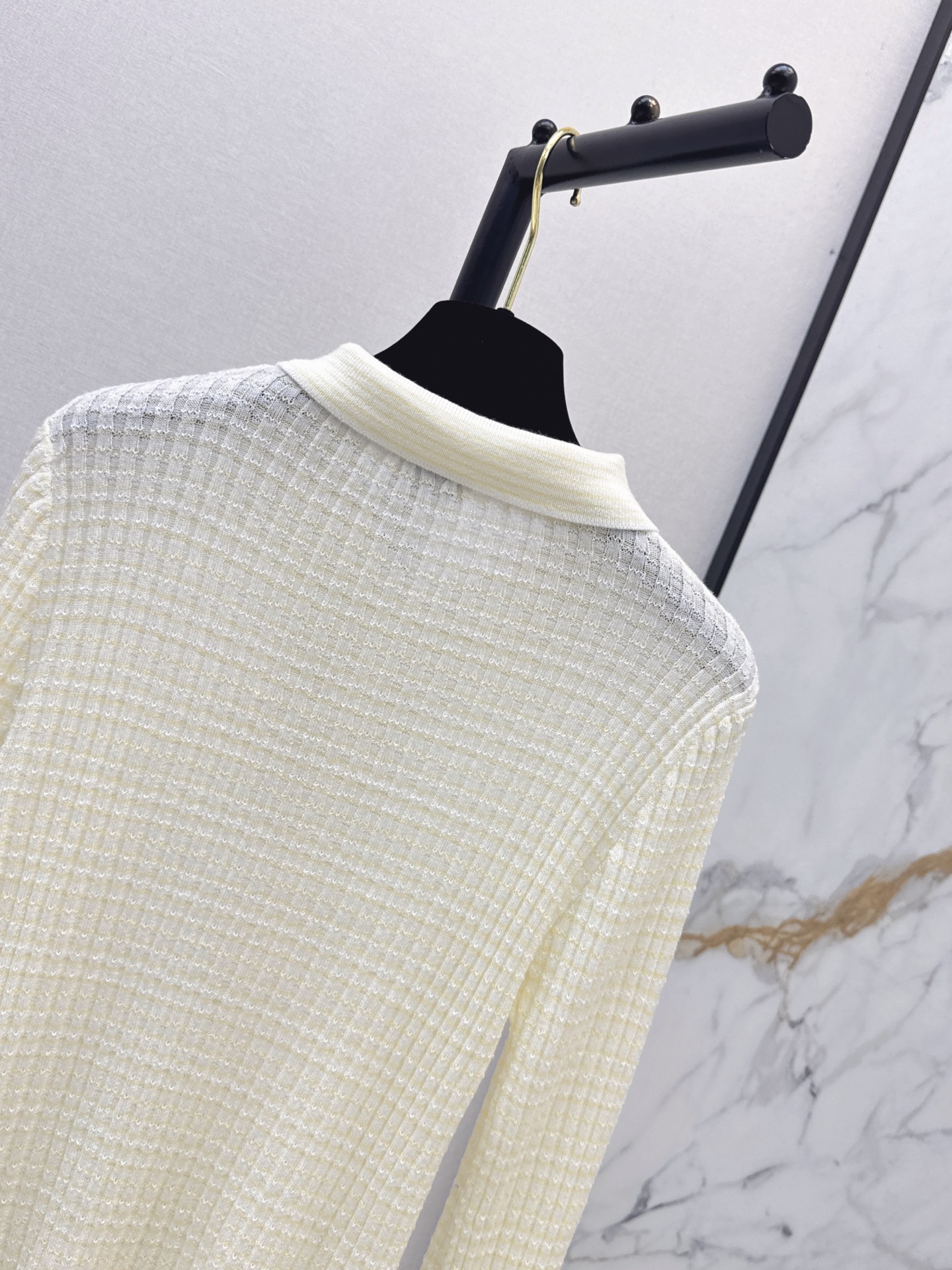 Chan 26fw embroidery knitwear